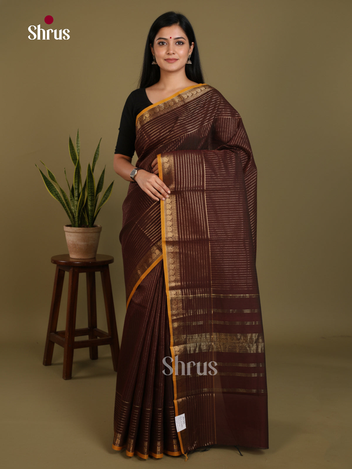 DLS04004 - Chettinad Cotton Saree - Shop on Shrus.com