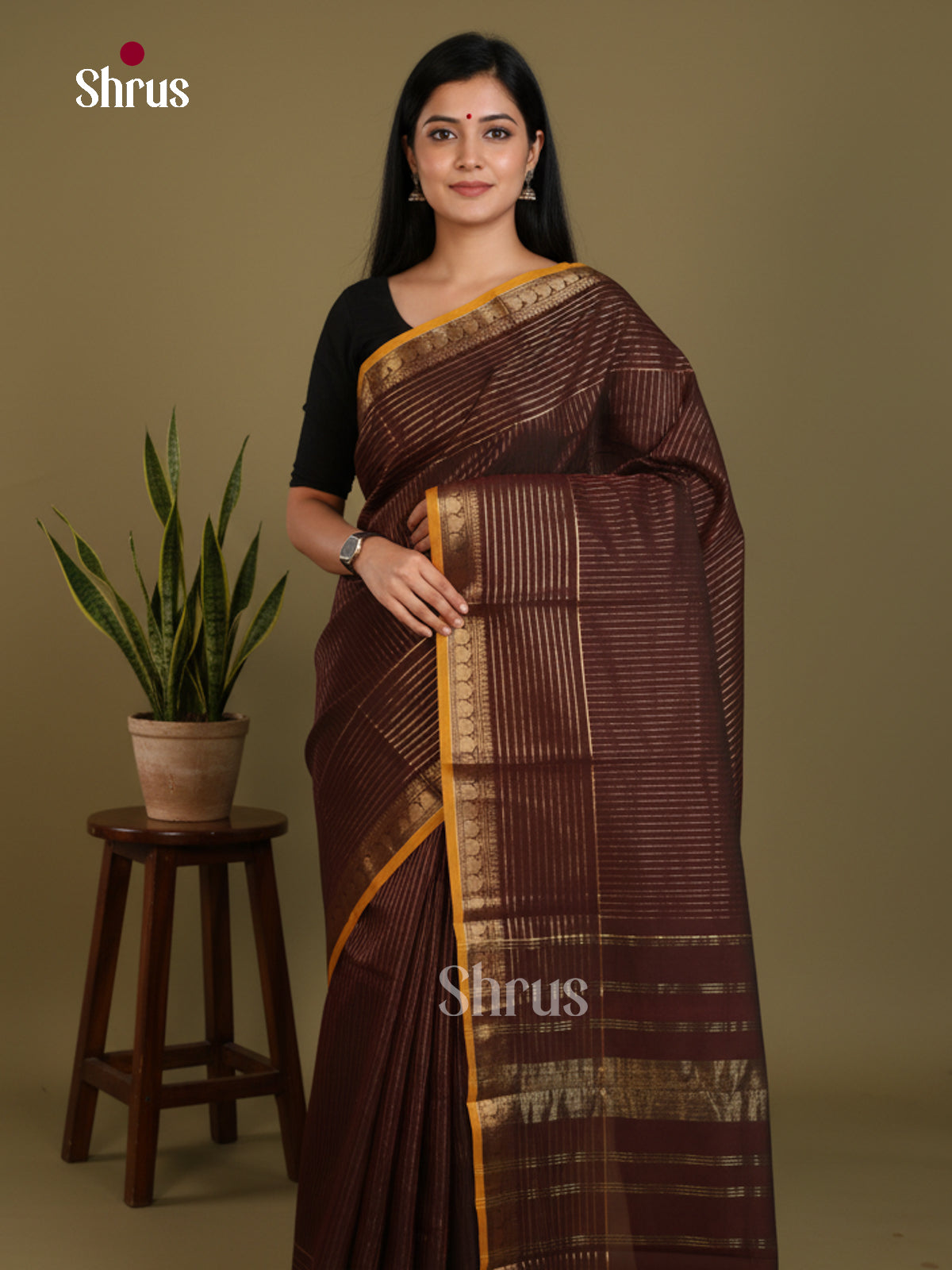 DLS04004 - Chettinad Cotton Saree - Shop on Shrus.com