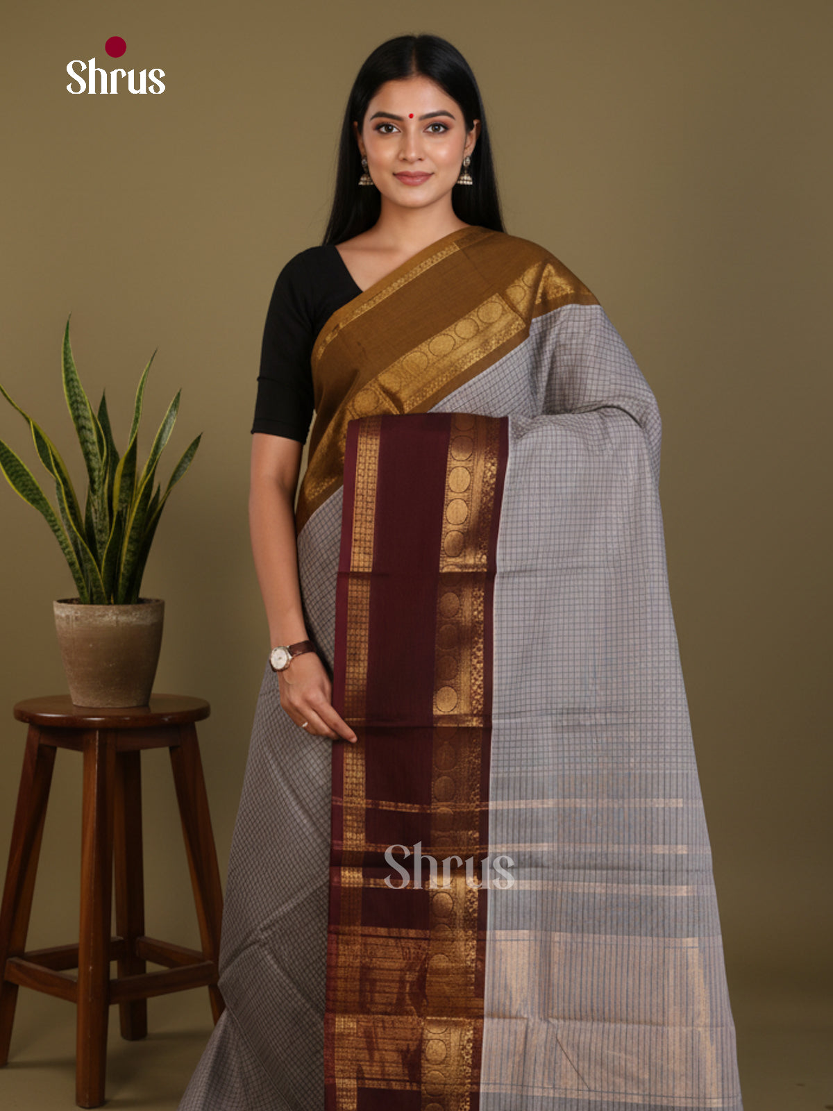 DLS04006 - Chettinad Cotton Saree