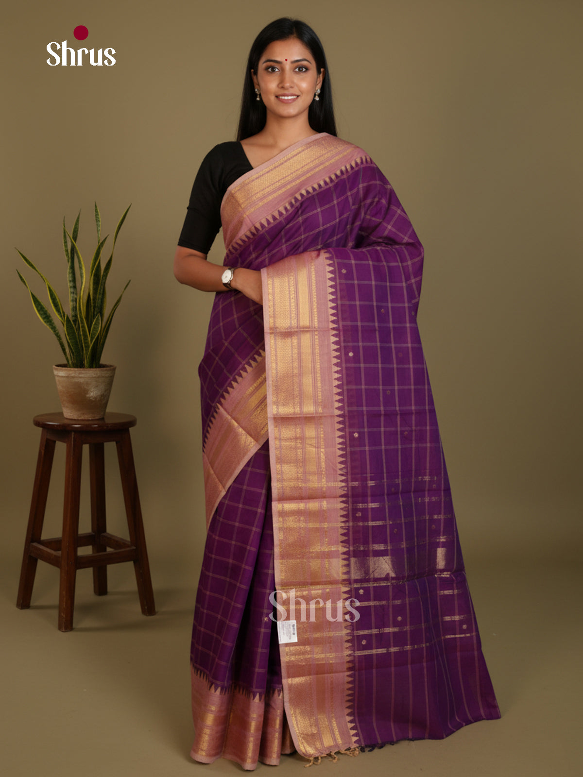 DLS04011 - Chettinad Cotton Saree