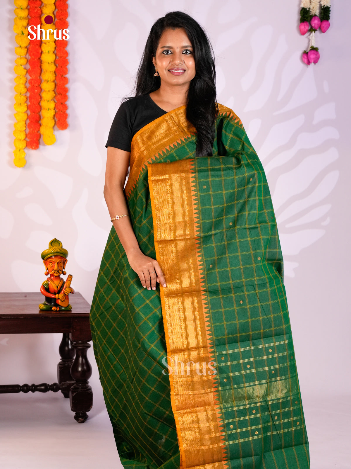 DLS04012 - Chettinad Cotton Saree