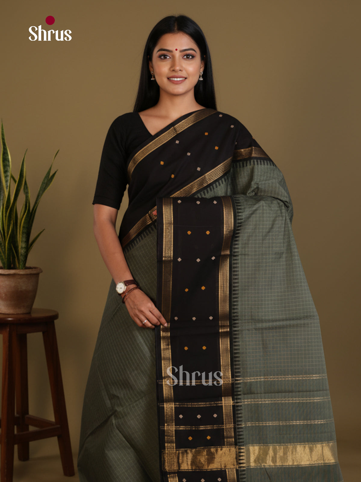 DLS04014 - Chettinad Cotton Saree