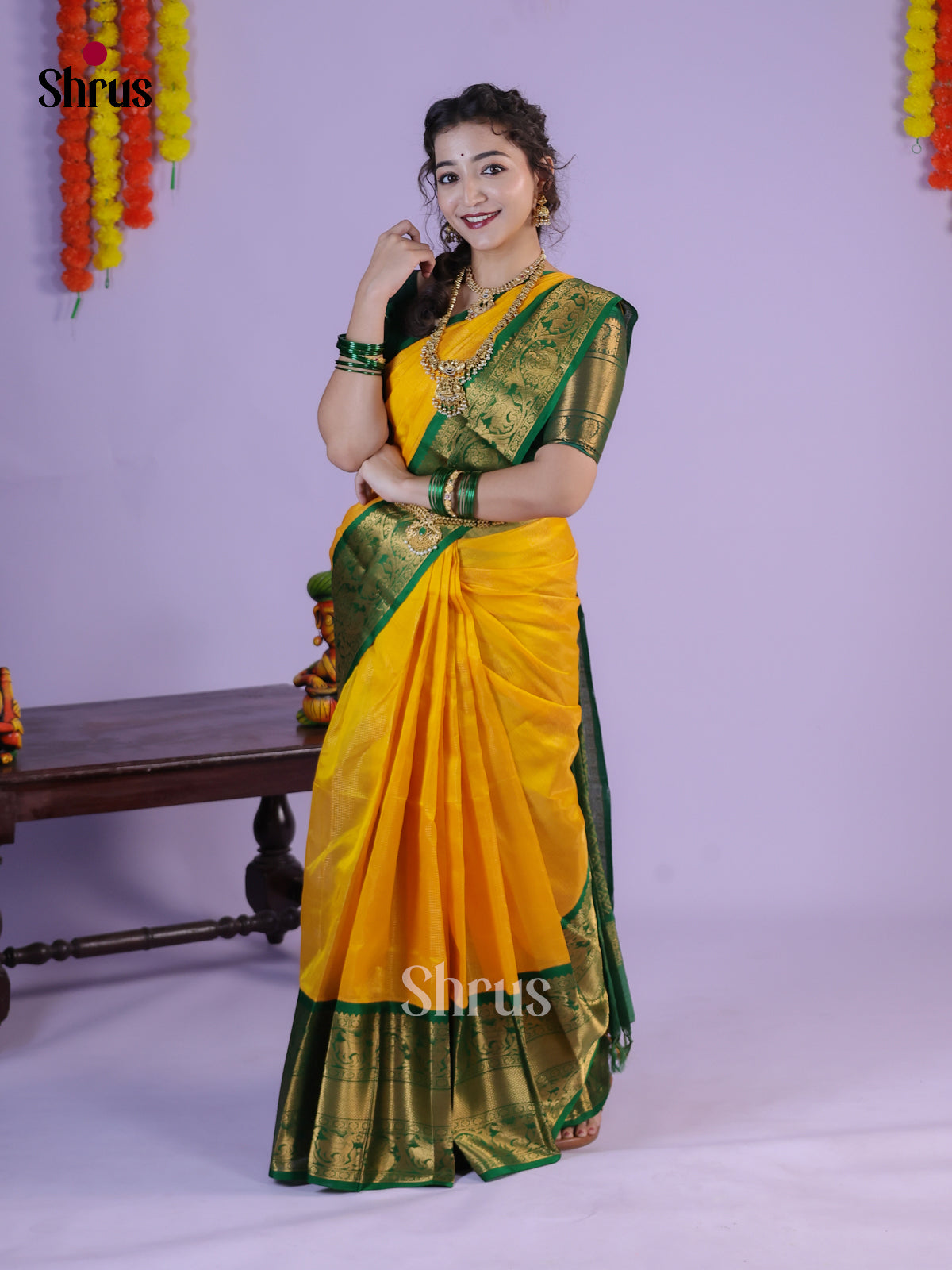 DLS04067 - Korvai-Big border Saree
