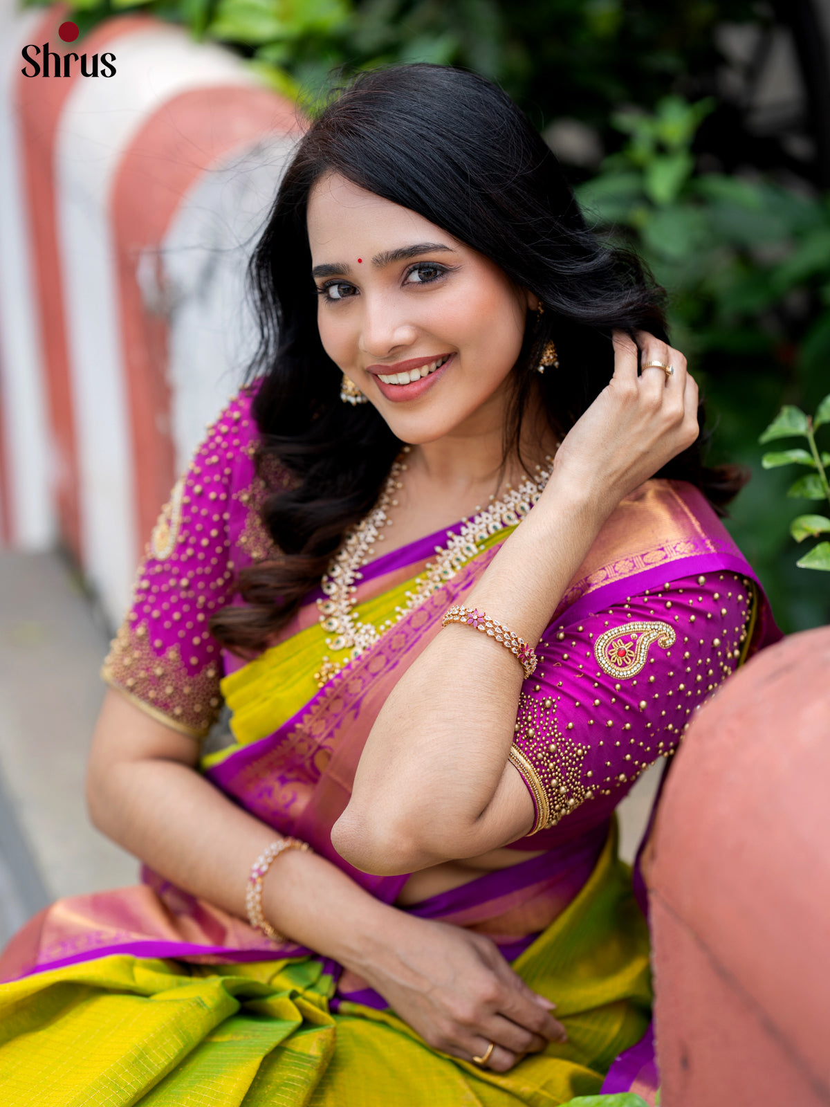 DLS04068 - Korvai-Big border Saree