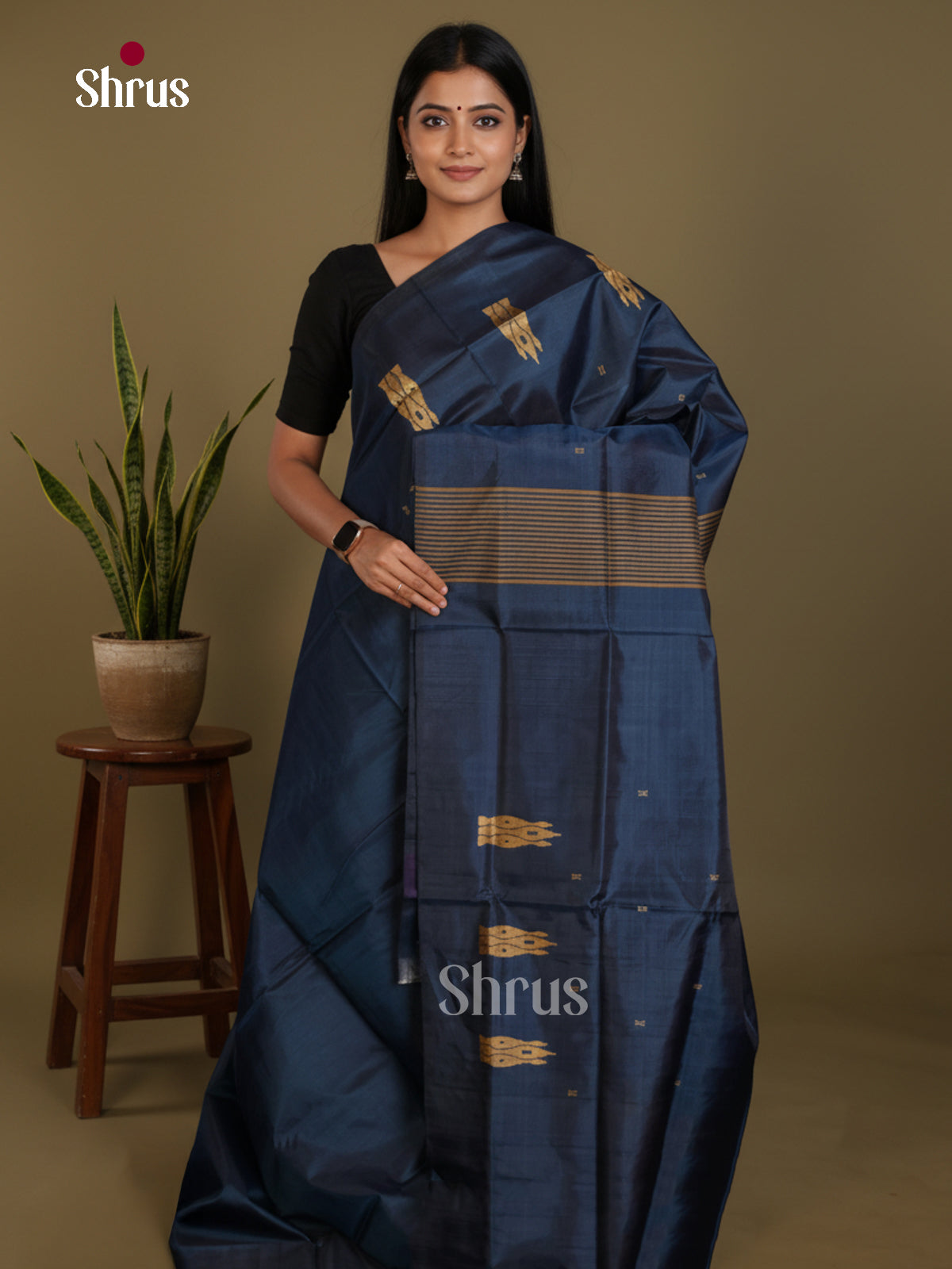 DLS04135 - Banana Pith without blouse Saree