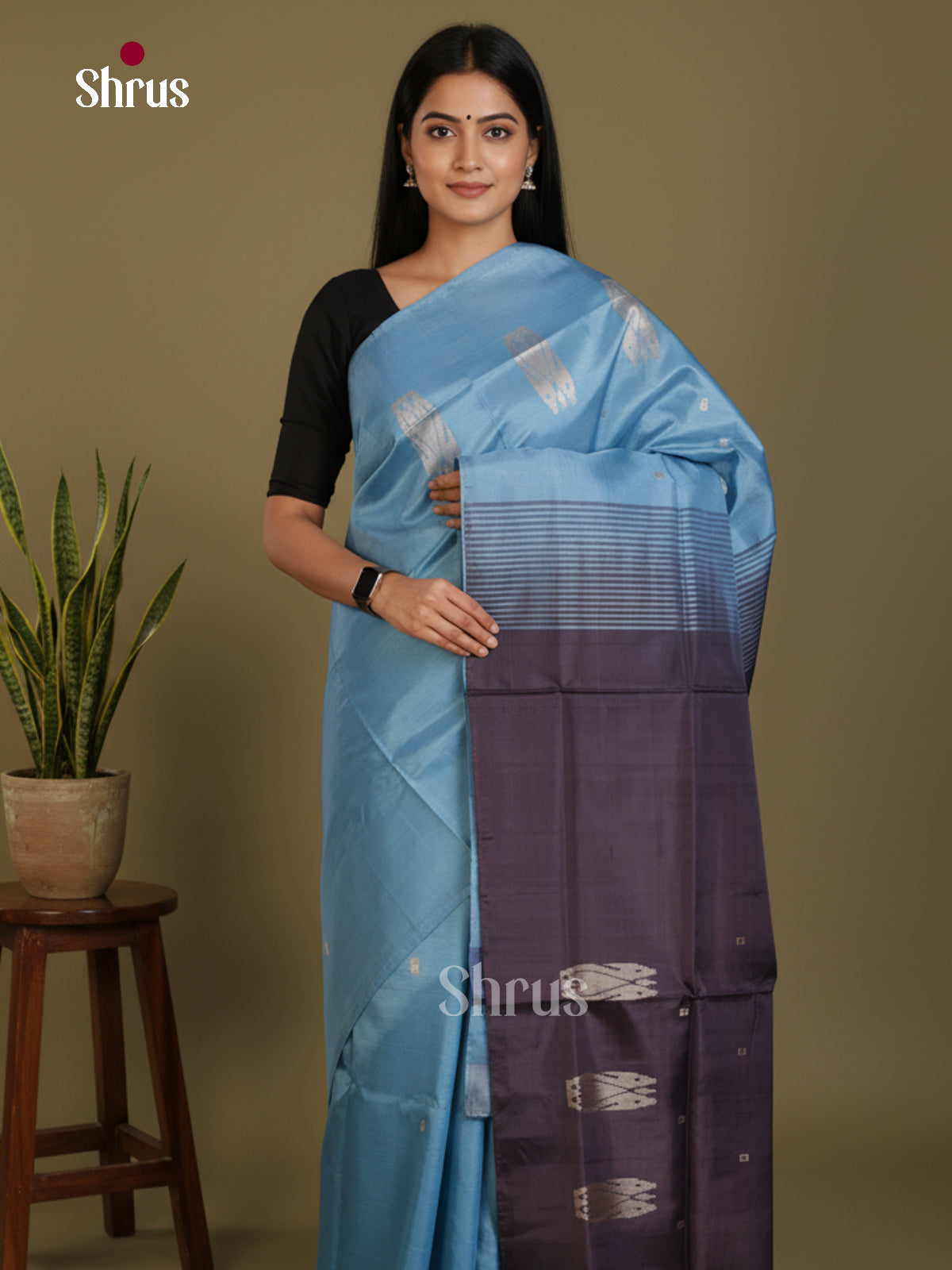 DLS04136 - Banana Pith without blouse Saree
