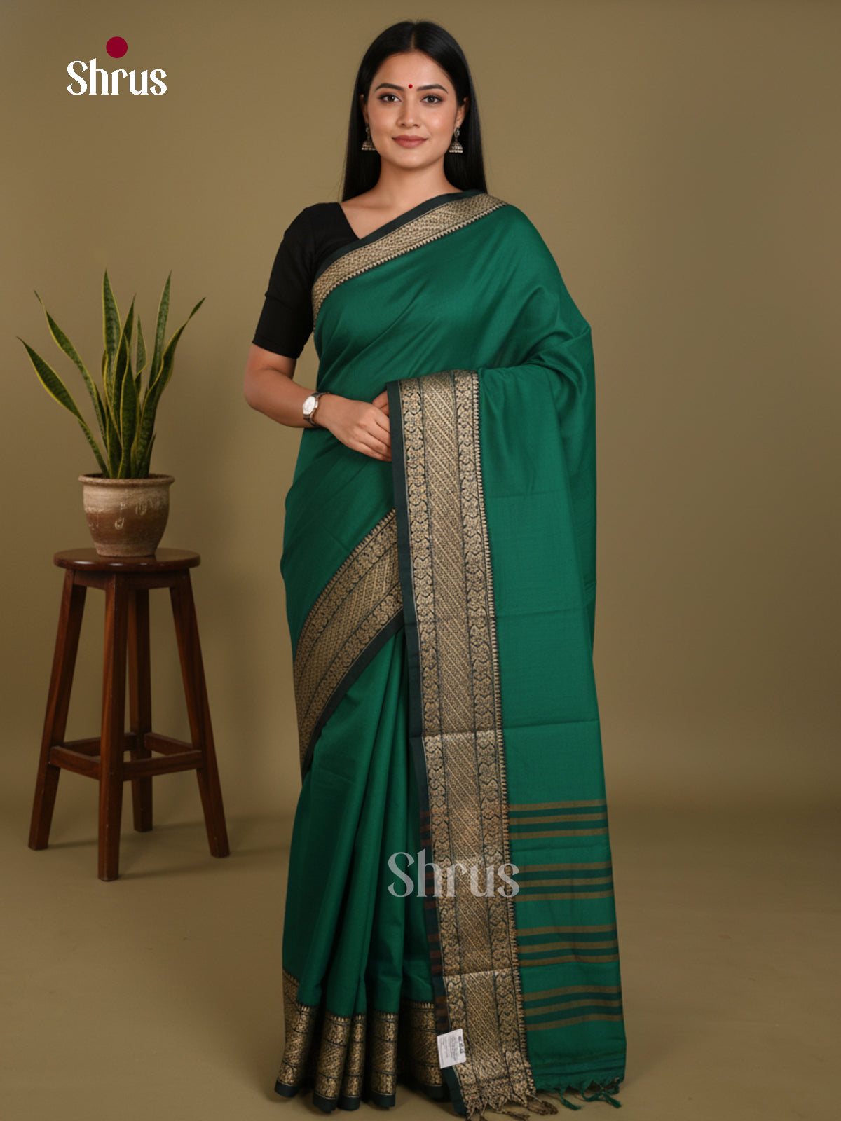 Green - Narayanpet Cotton Saree
