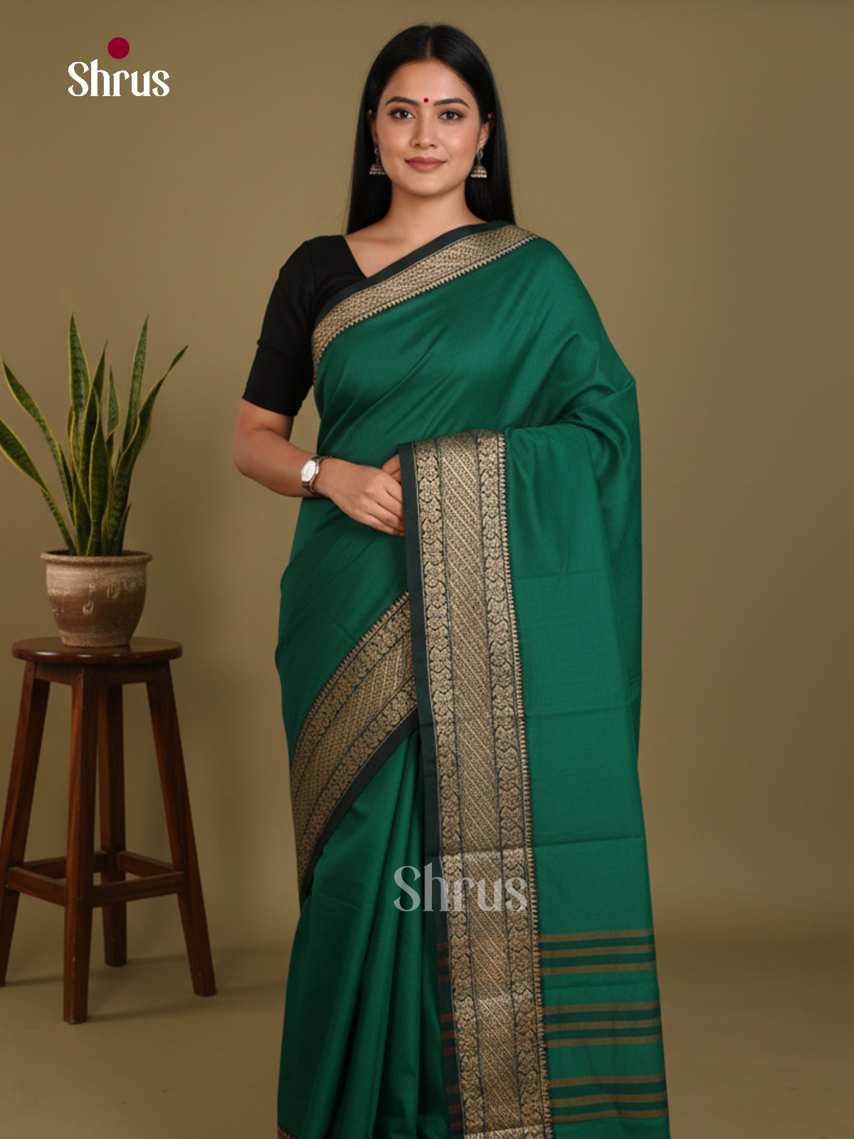 Green - Narayanpet Cotton Saree
