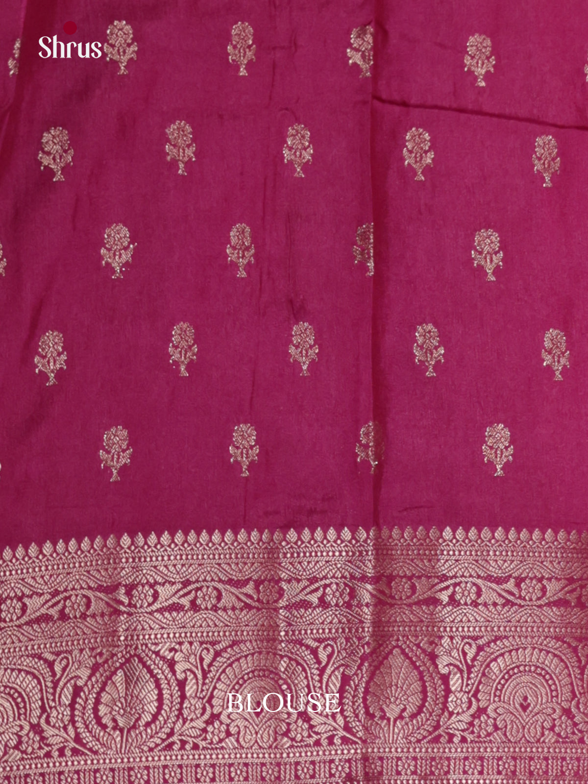 Pink & Purple - North Silk Cotton Saree- DLS06136