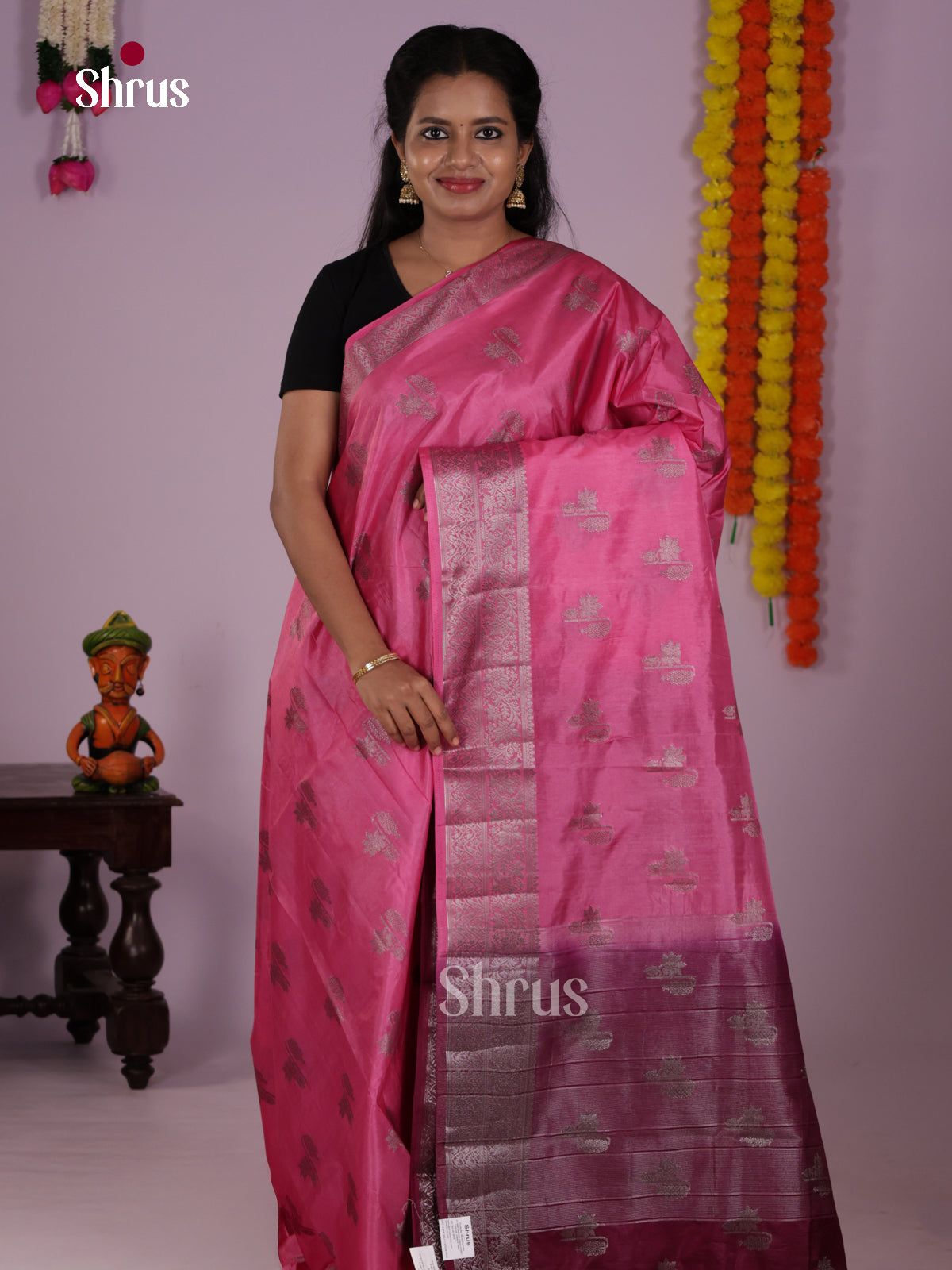 DLS06209 - North Silk Cotton Saree - Shop on Shrus.com