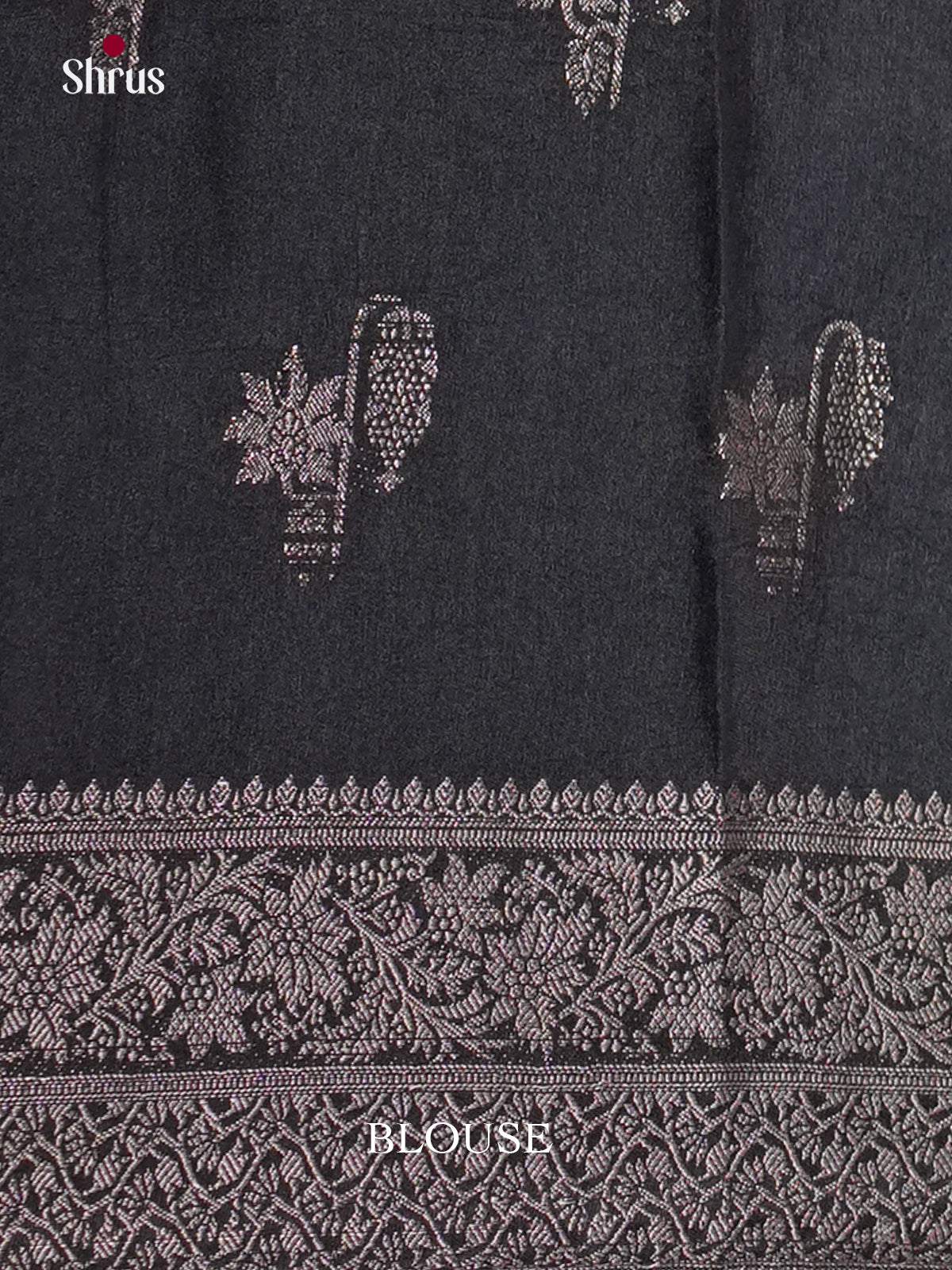 Green & Black - North Silk Cotton Saree-DLS06214