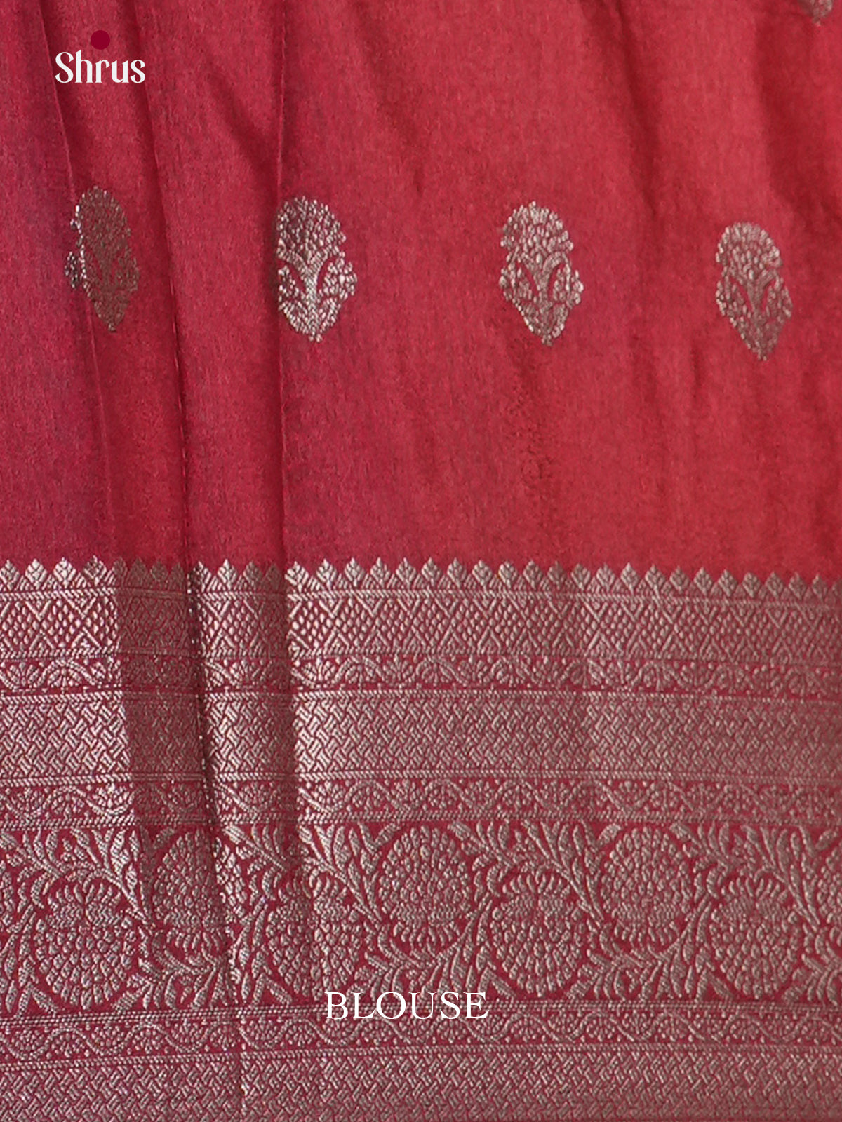 Light Green & Maroon - North Silk Cotton Saree-DLS06268