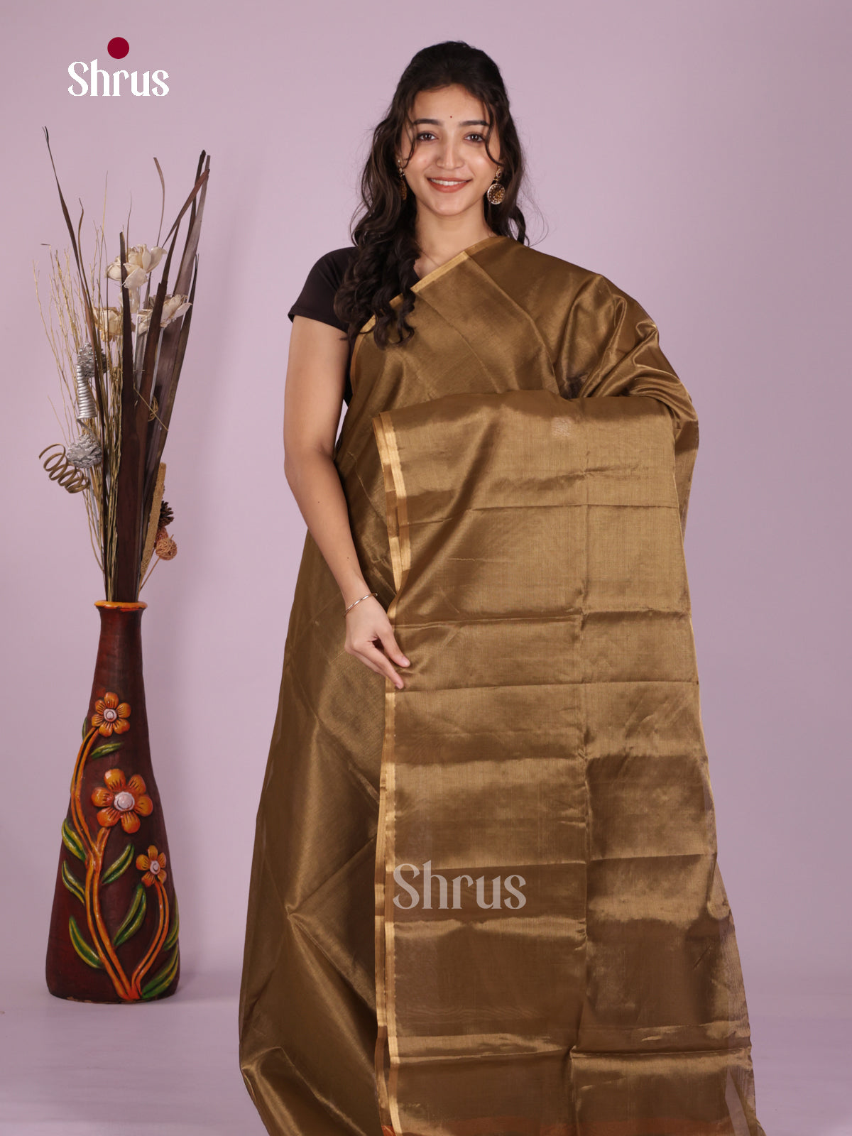 DLS06434 - Maheshwari silkcotton Saree - Shop on Shrus.com