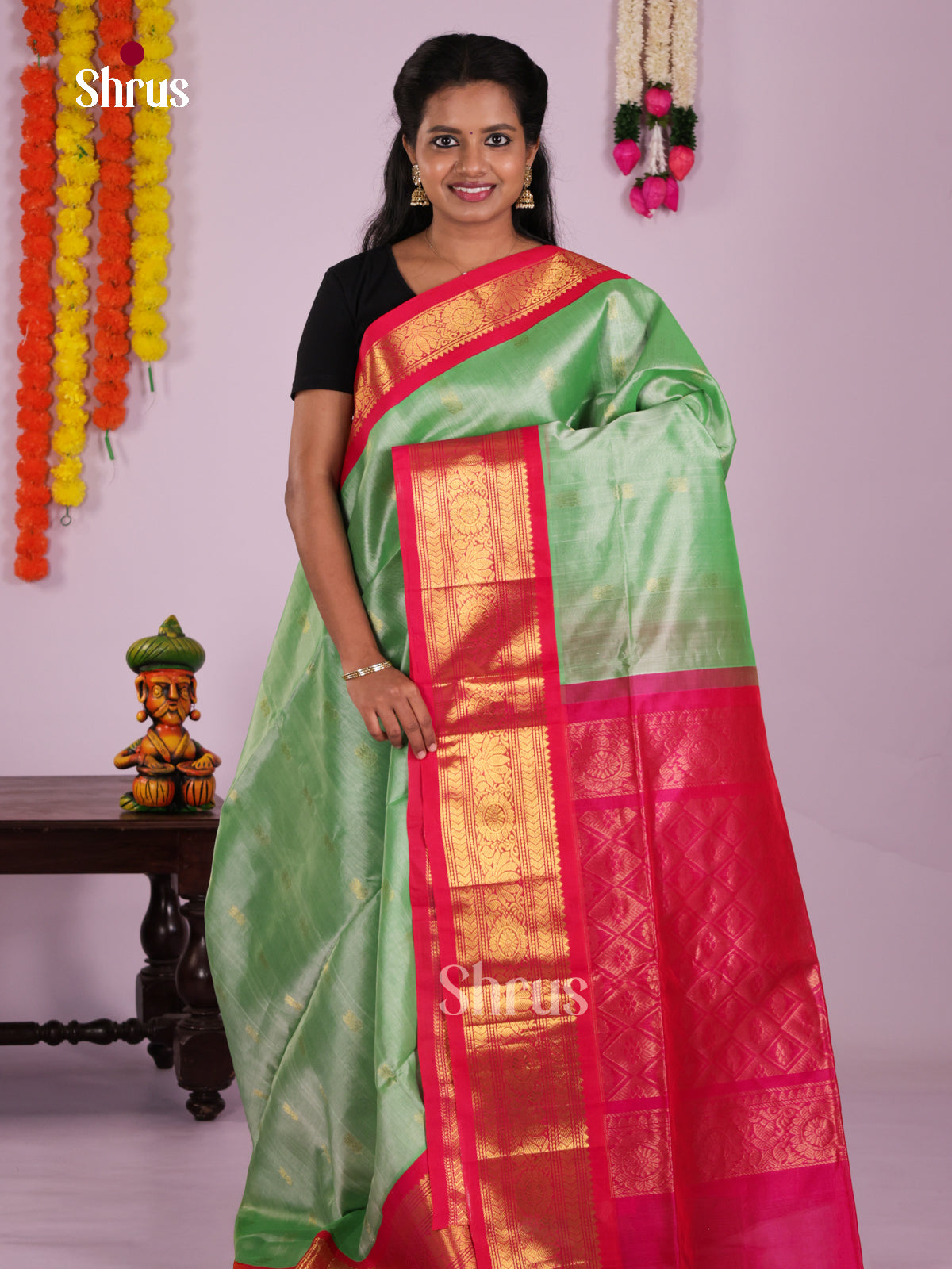 DLS06466 - Silk Cotton Saree