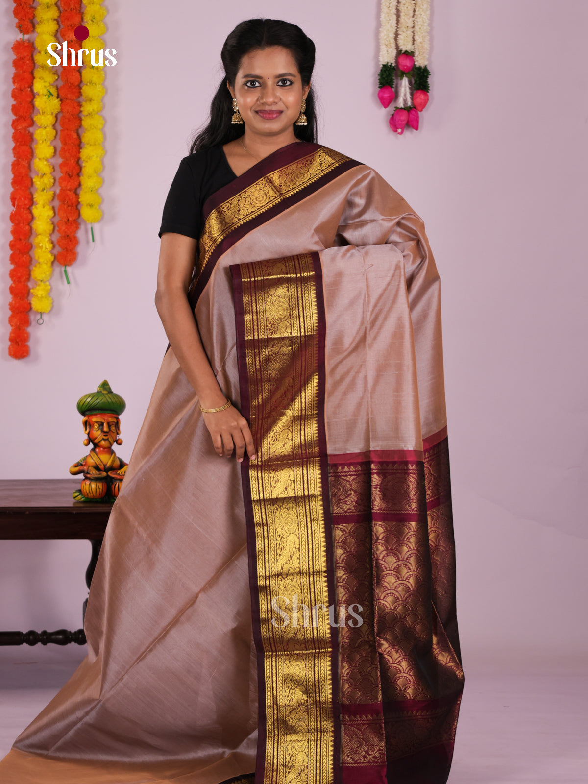 DLS06473 - Silk Cotton Saree