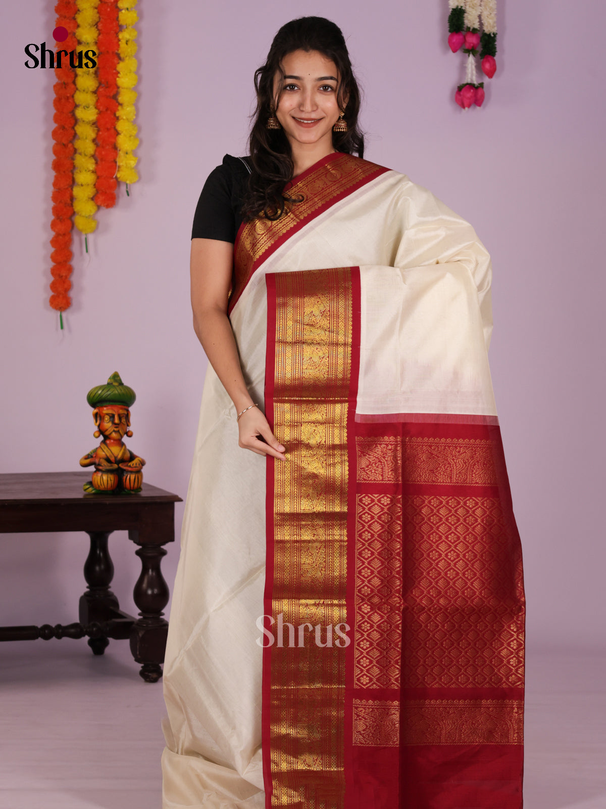 DLS06474 - Silk Cotton Saree