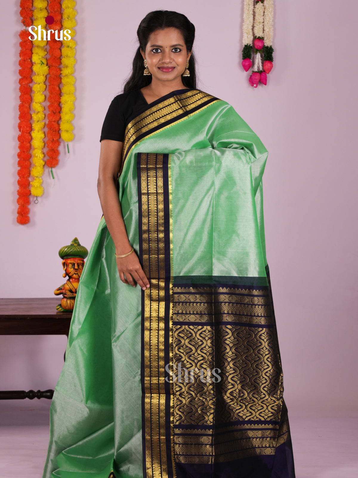 DLS06483 - Silk Cotton Saree