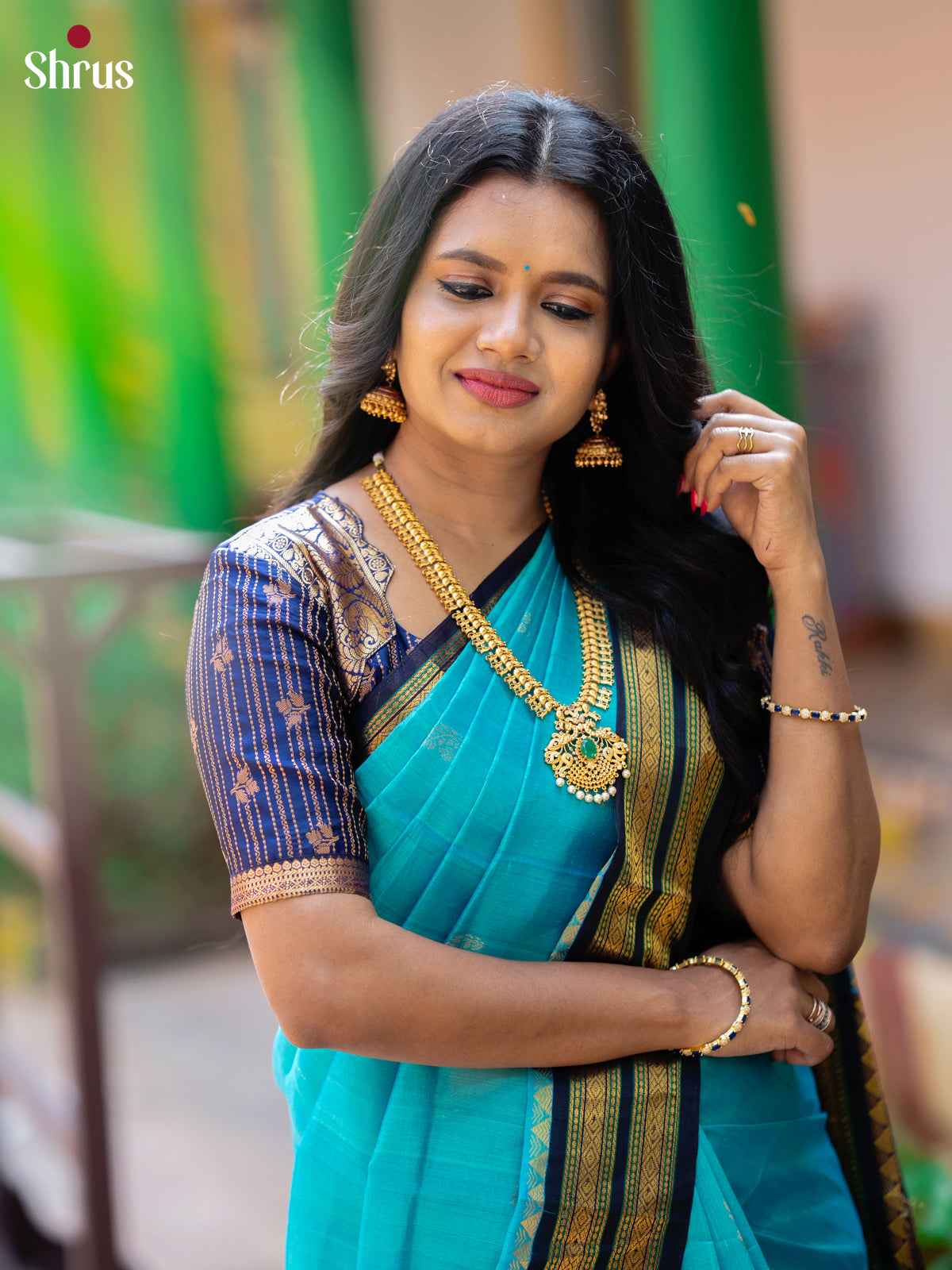 DLS06484 - Silk Cotton Saree