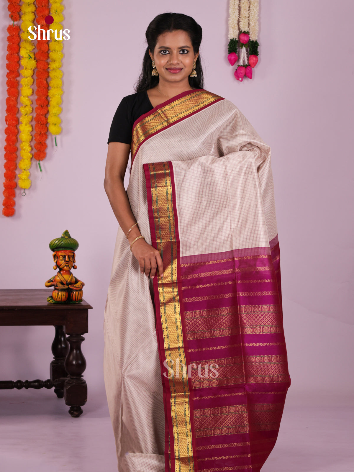 DLS06489 - Silk Cotton Saree