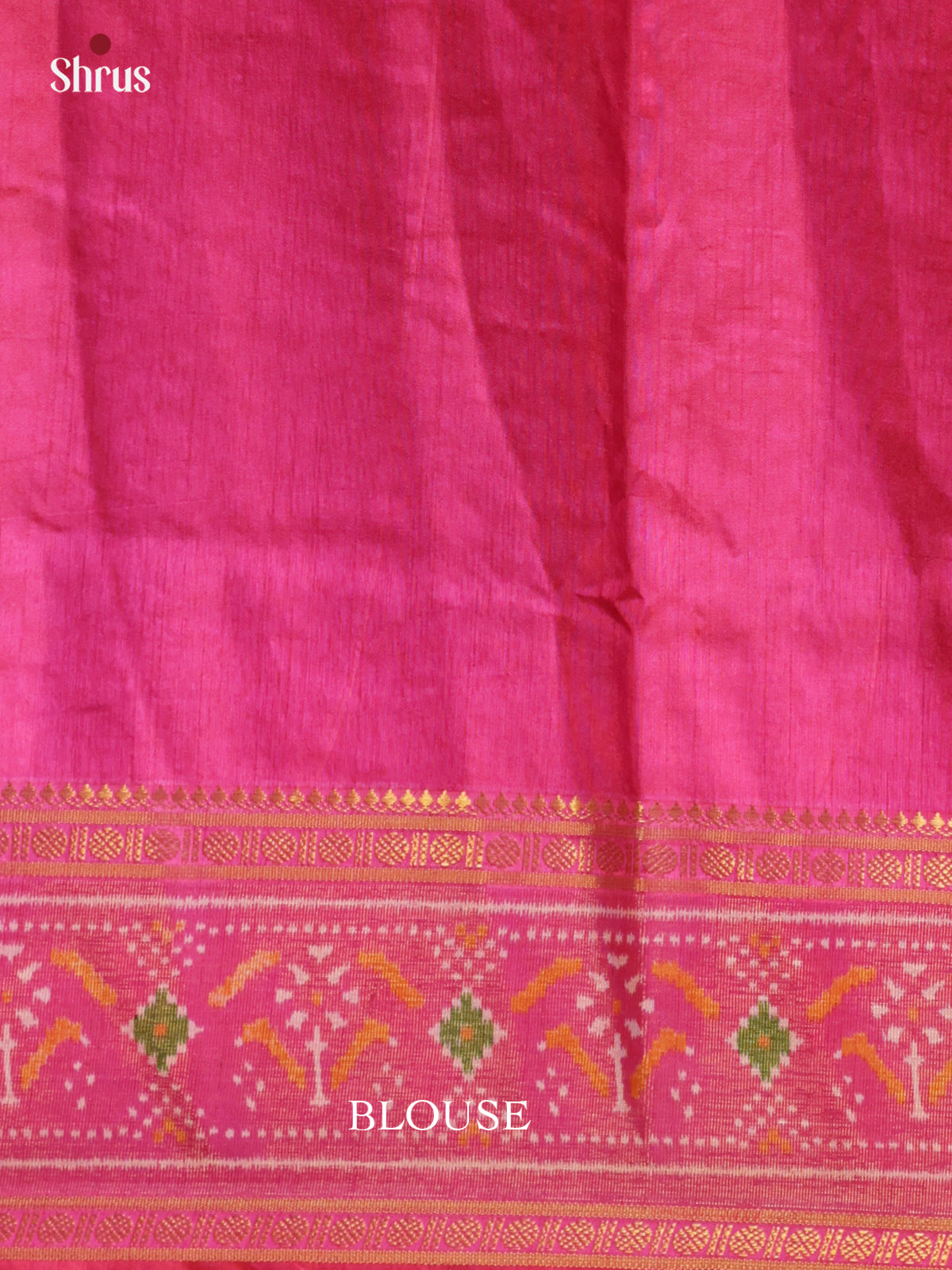 DLS08066 - Semi Patola Saree - Shop on Shrus.com
