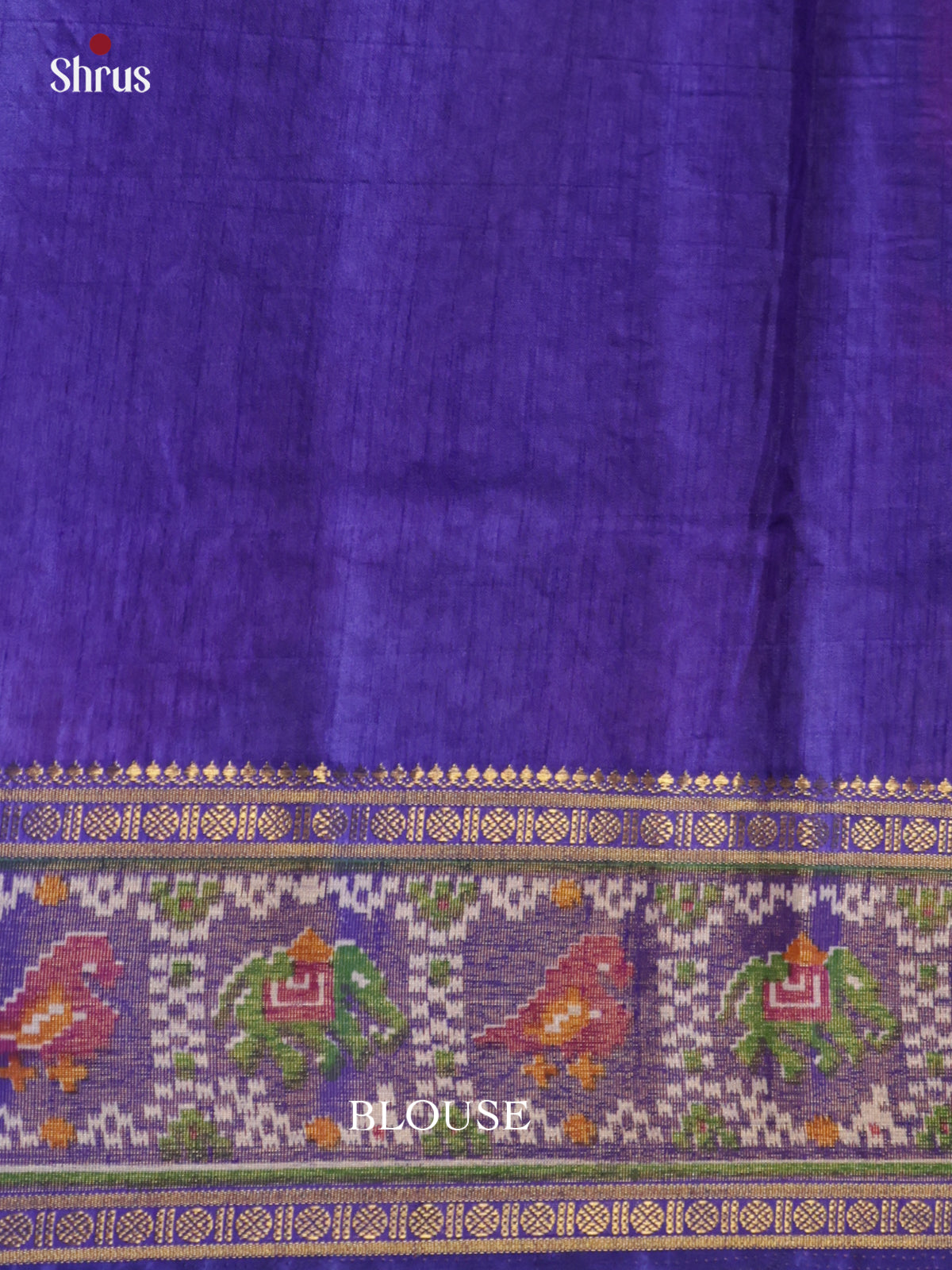 DLS08071 - Semi Patola Saree - Shop on Shrus.com