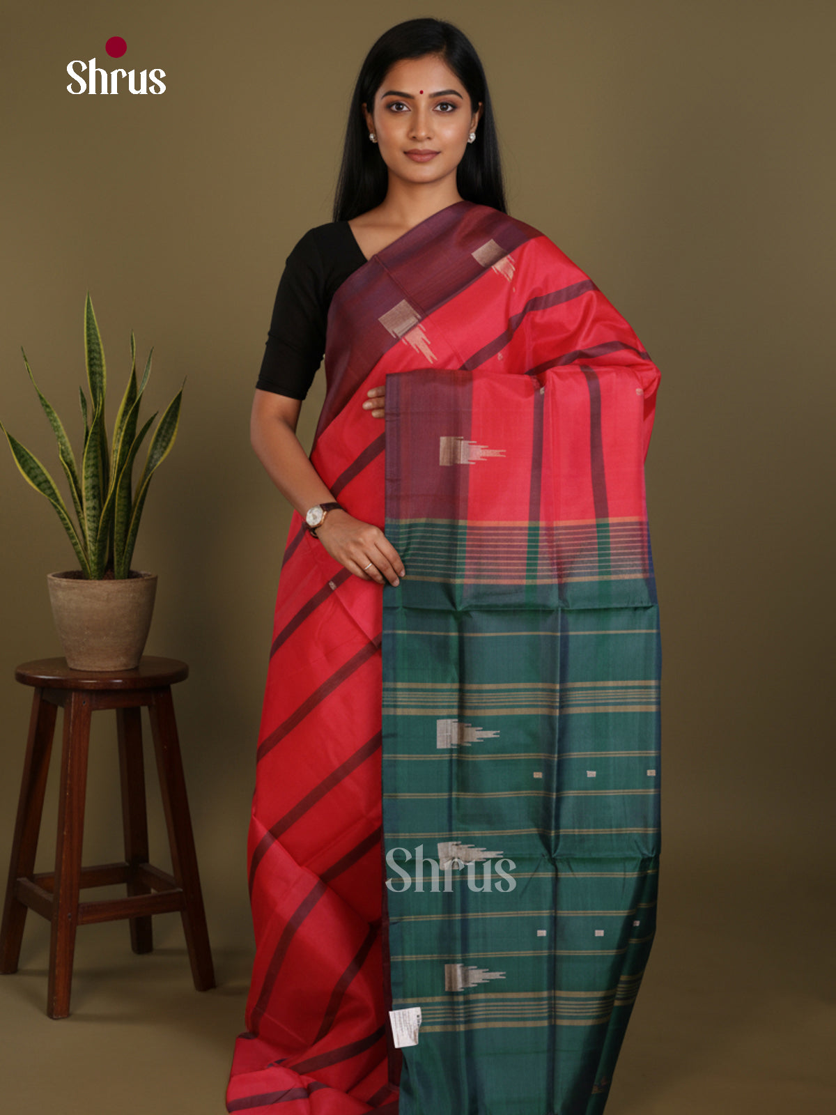 DLS09100 - Banana Pith without blouse Saree