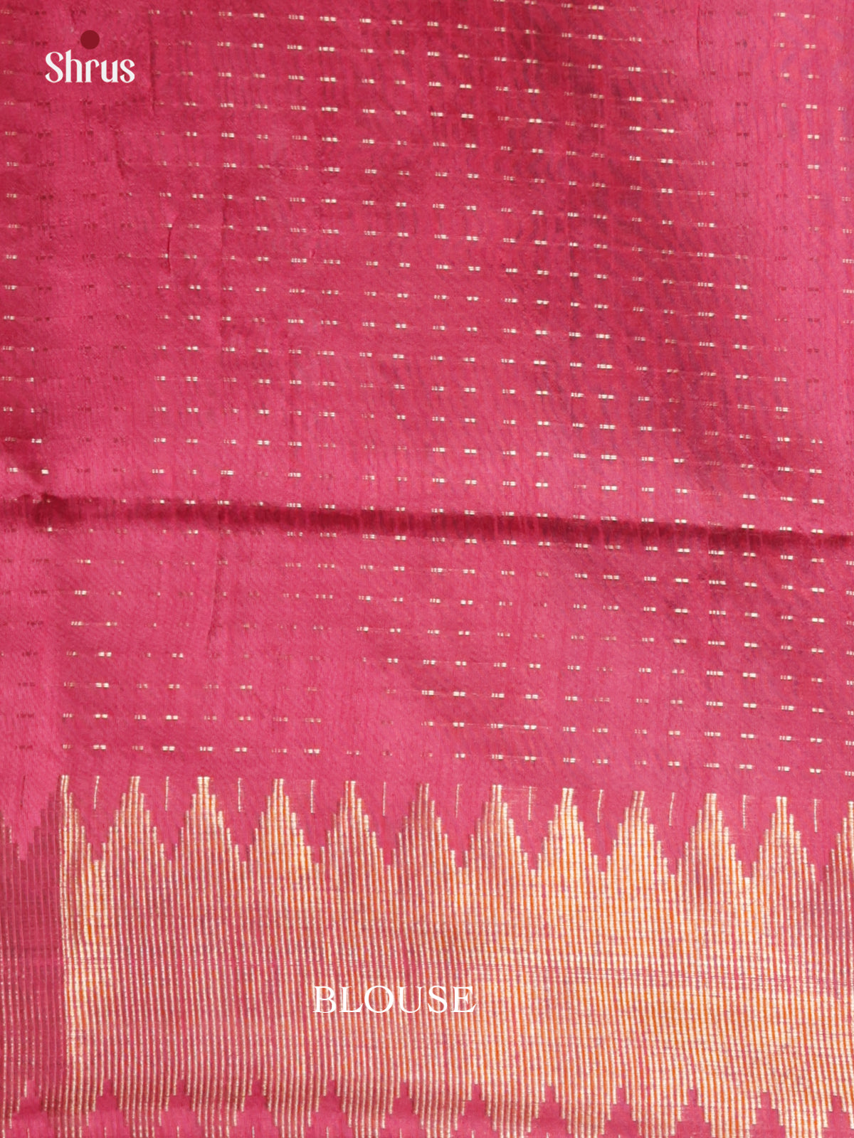DLS11089 - Semi Rawsilk Saree - Shop on Shrus.com