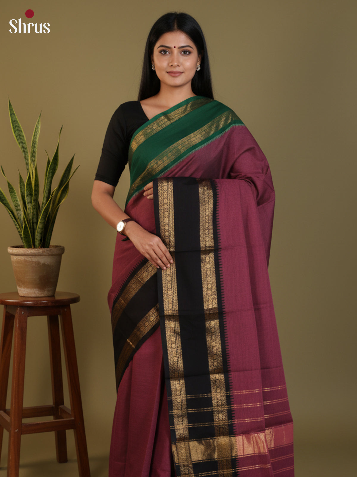 DLS13016 - Chettinad Cotton Saree