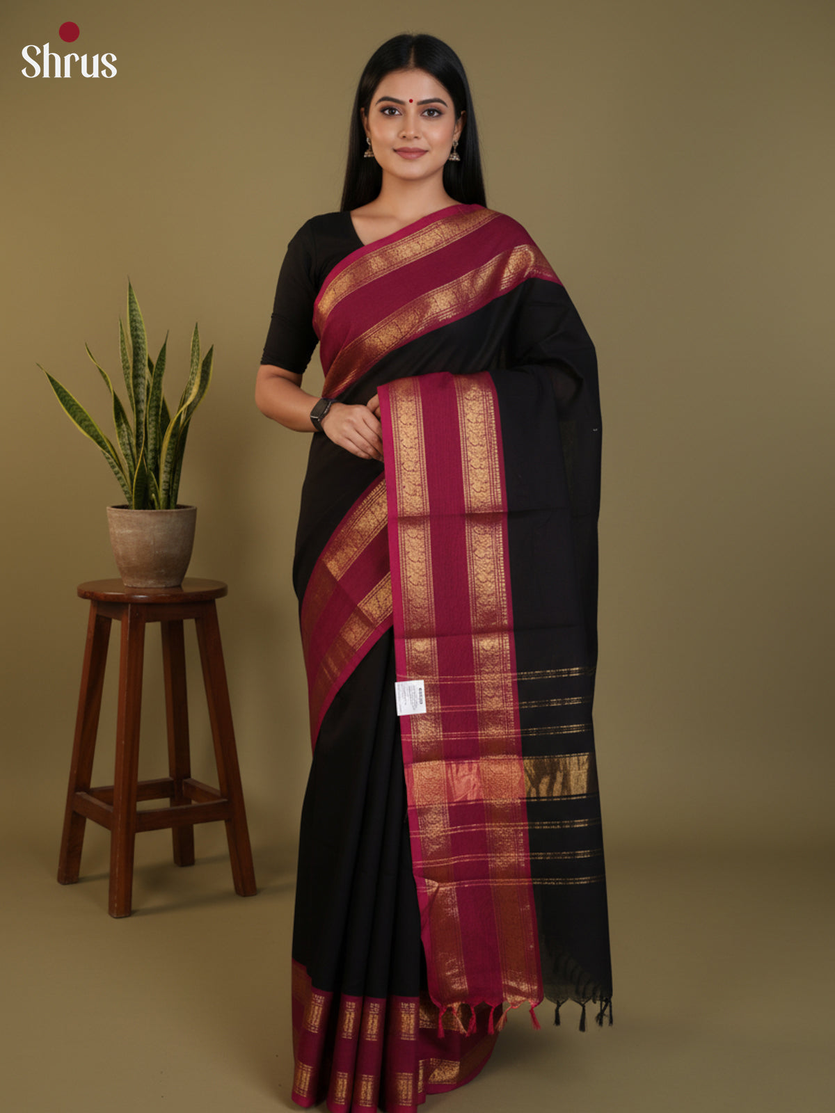 DLS13020 - Chettinad Cotton Saree - Shop on Shrus.com