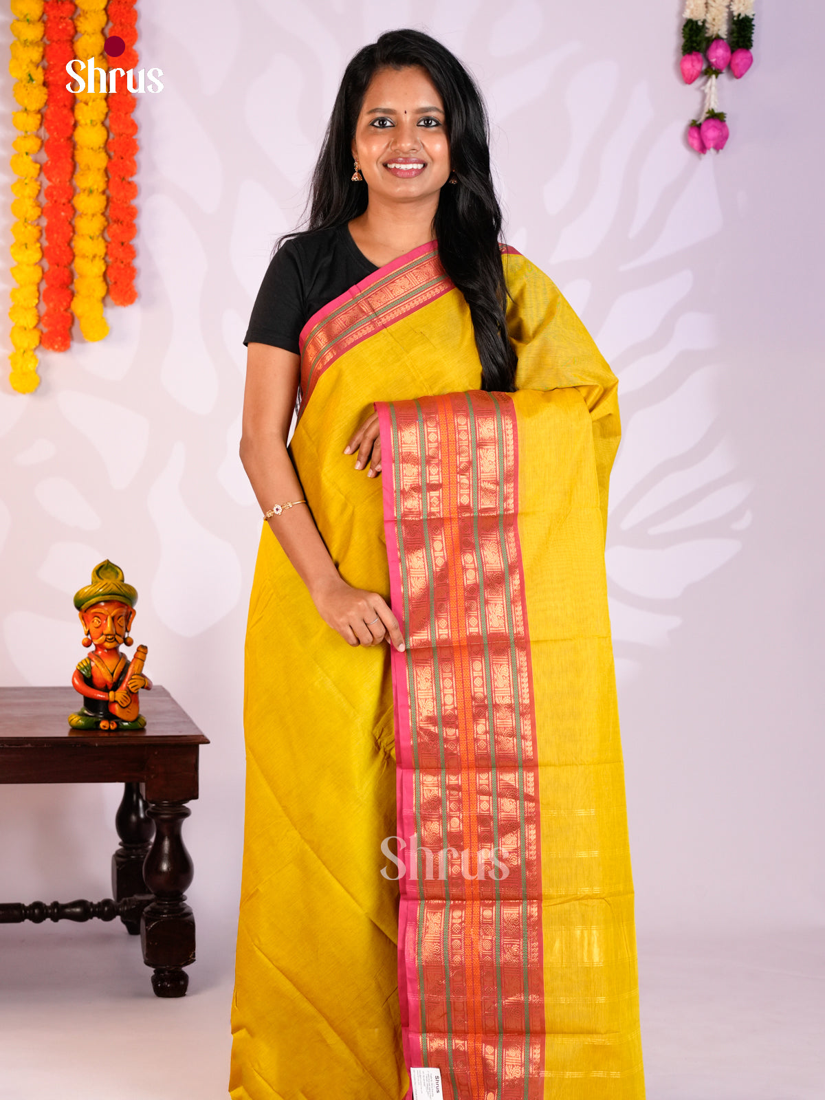 DLS13026 - Chettinad Cotton Saree