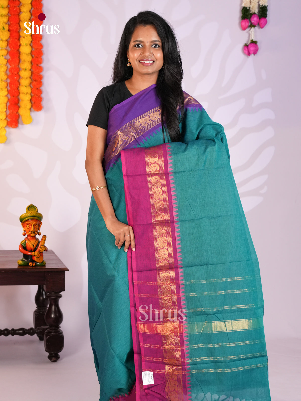 DLS13027 - Chettinad Cotton Saree