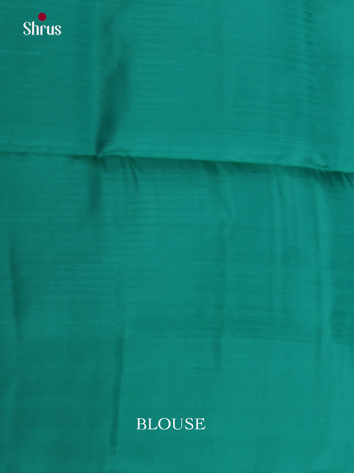 Vibrant Blue & Green Soft Silk Saree with zari buttas & Brocade pallu - Shop on Shrus.com