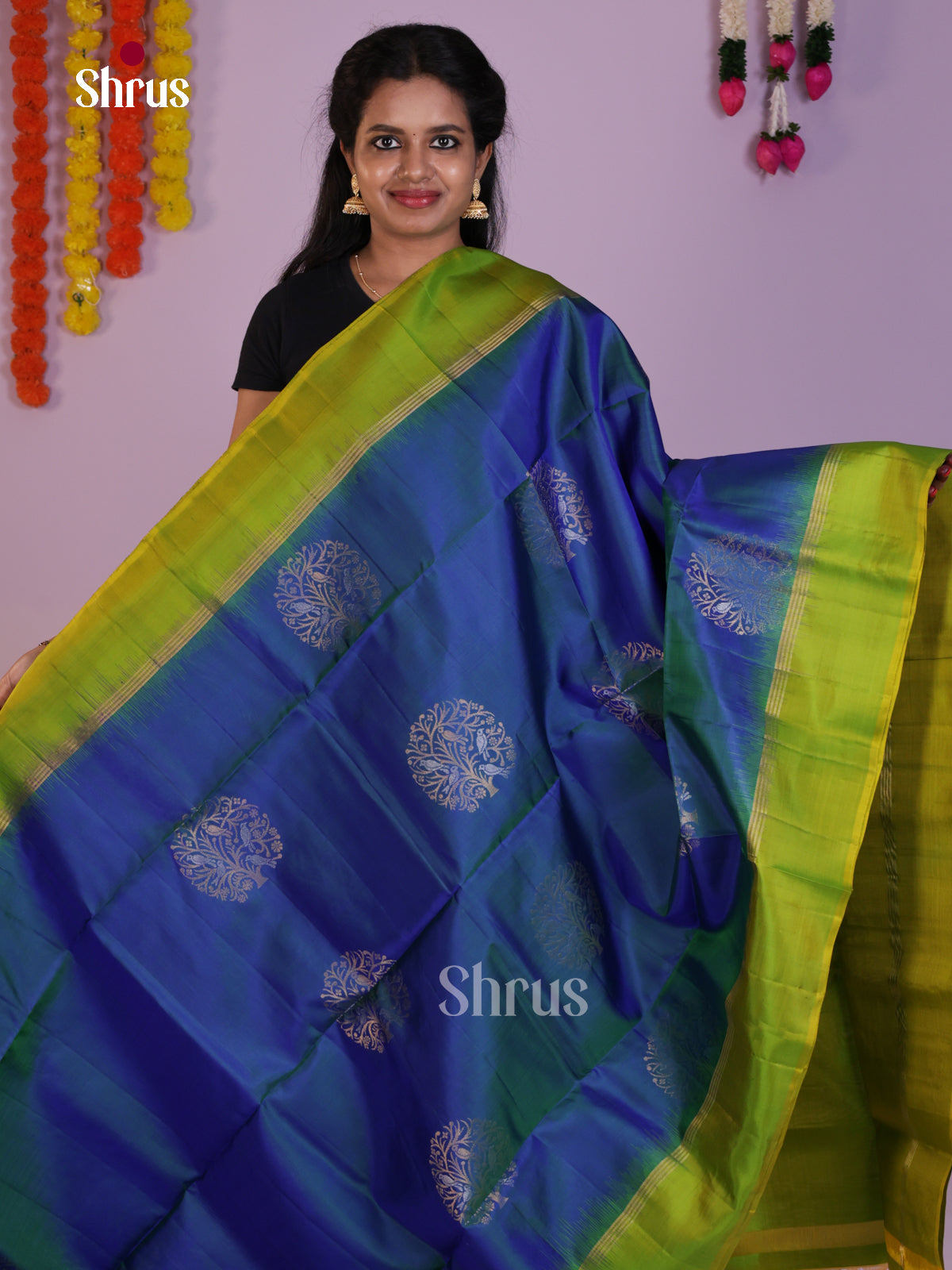 DLS15040 - Soft Silk (HR) Saree - Shop on Shrus.com