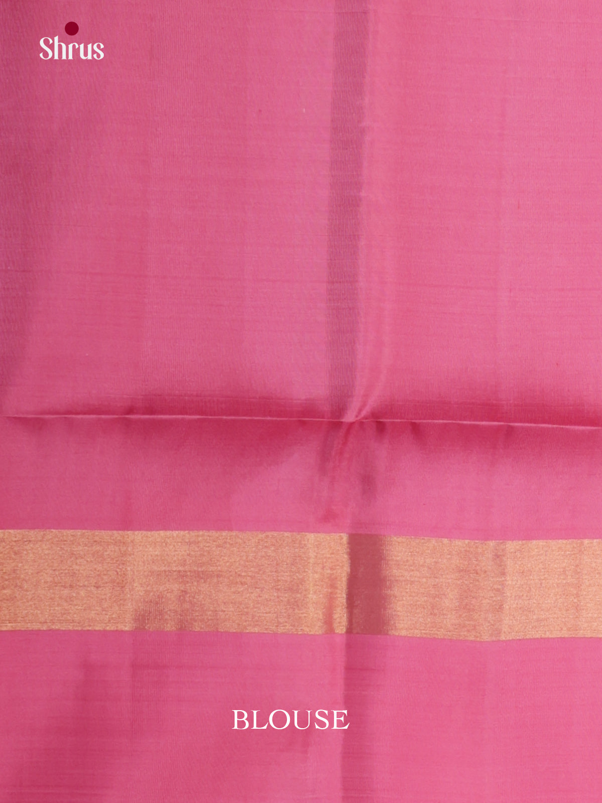 Vibrant Blue & Pink Soft Silk Saree with zari buttas & zari brocade pallu