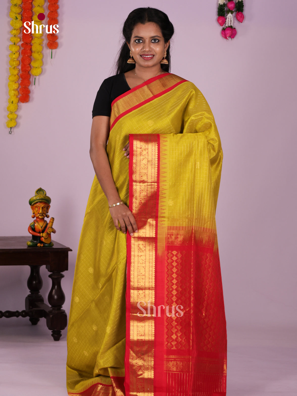 DLS15094 - Korvai-Small border Saree