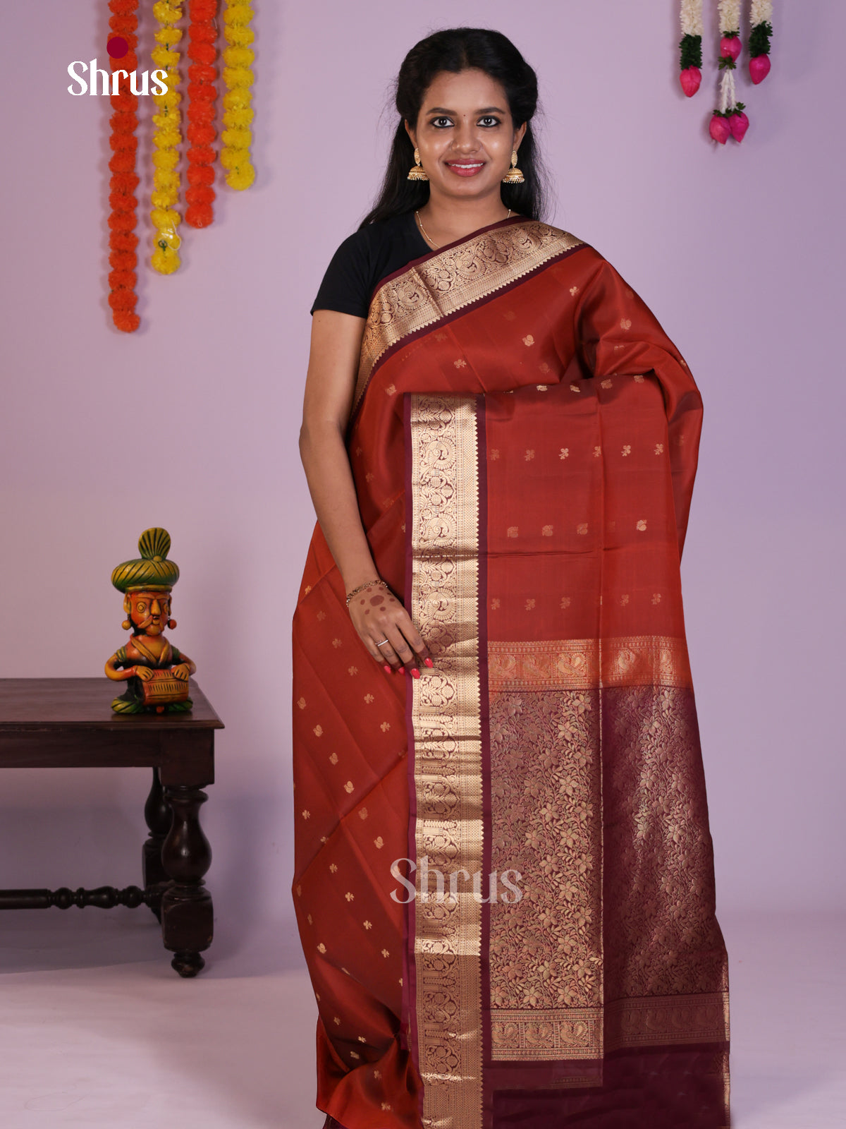 DLS15108 - Soft Silk (LR) Saree - Shop on Shrus.com