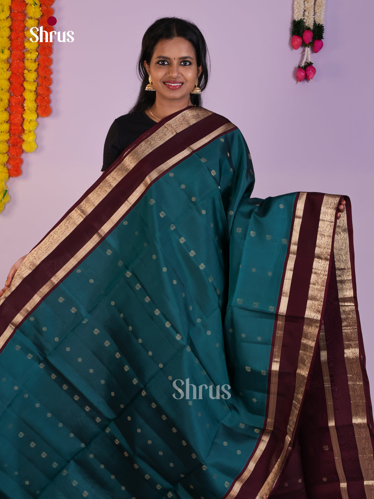 DLS15110 - Soft Silk (LR) Saree - Shop on Shrus.com