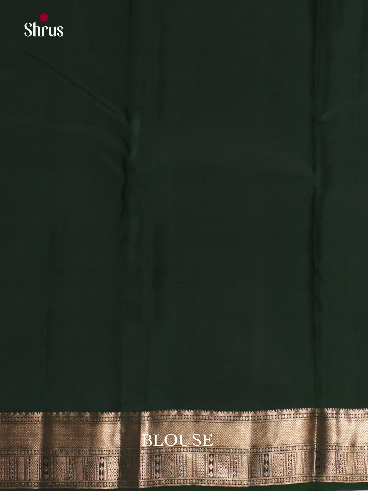 Dual Tone Pink Silk Saree With Zari Leaf Motifs & Green Brocade Pallu