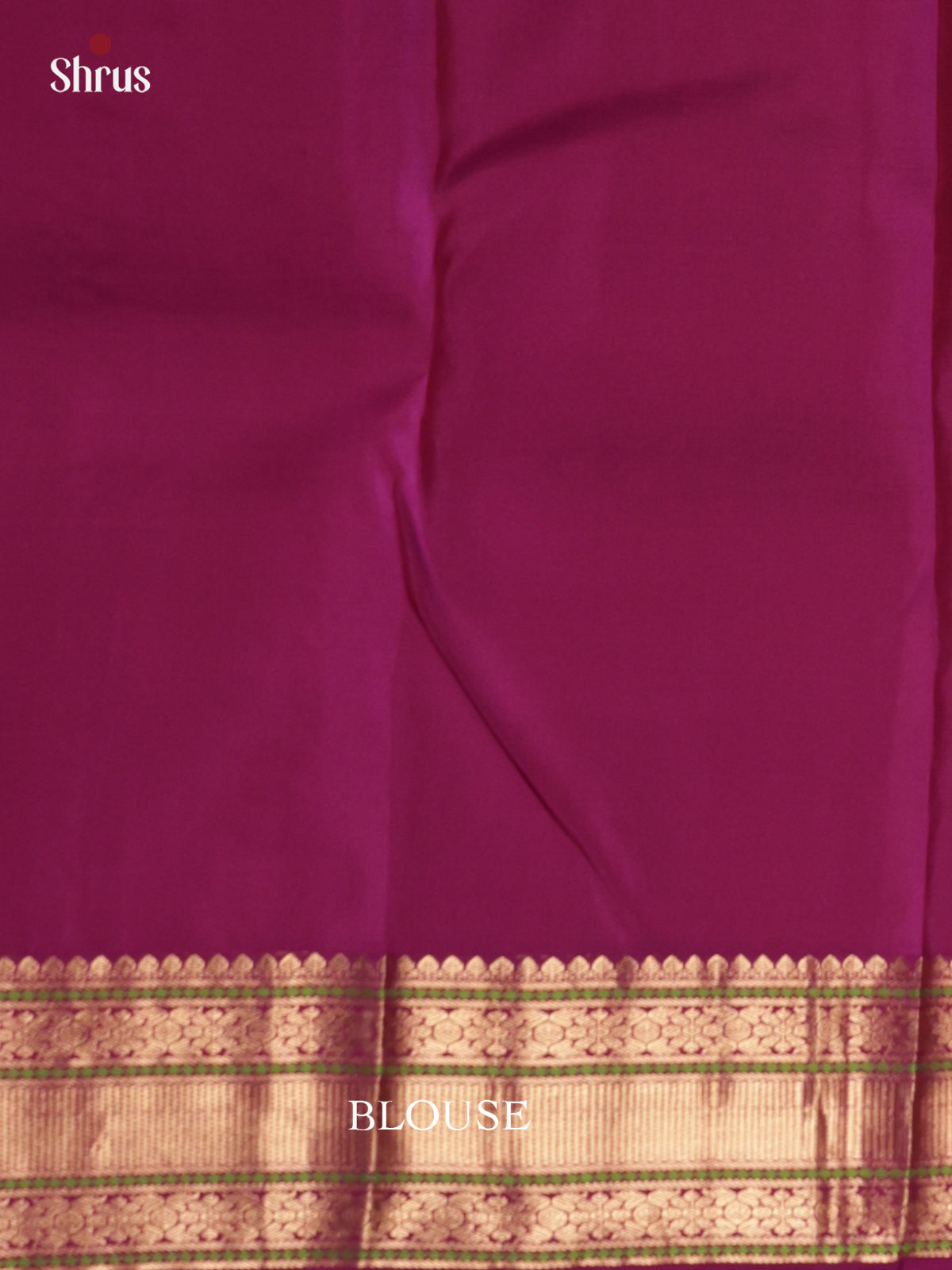 DLS16135 - Kanchipuram Butta design Saree - Shop on Shrus.com