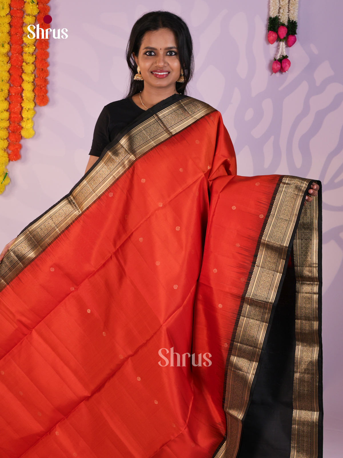 DLS16191 - Soft Silk (HR) Saree - Shop on Shrus.com