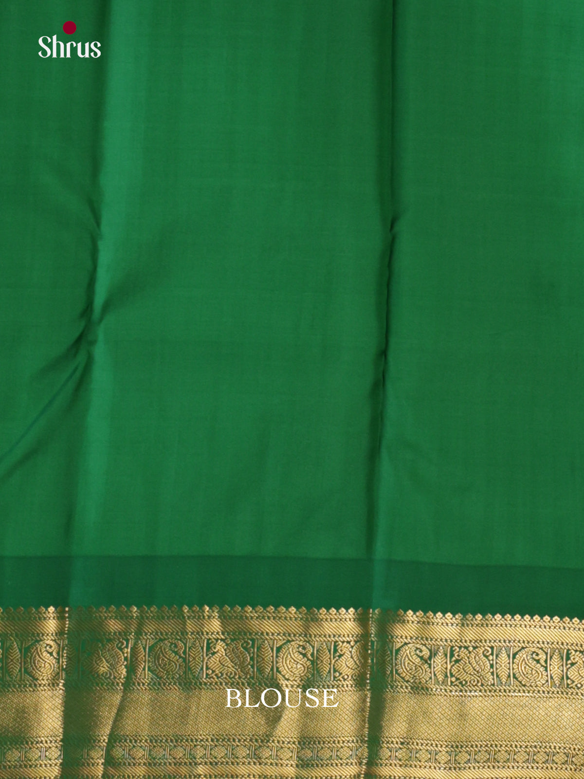 Exquisite Crimson Red Wedding Saree With Buttas & Green Brocade Pallu