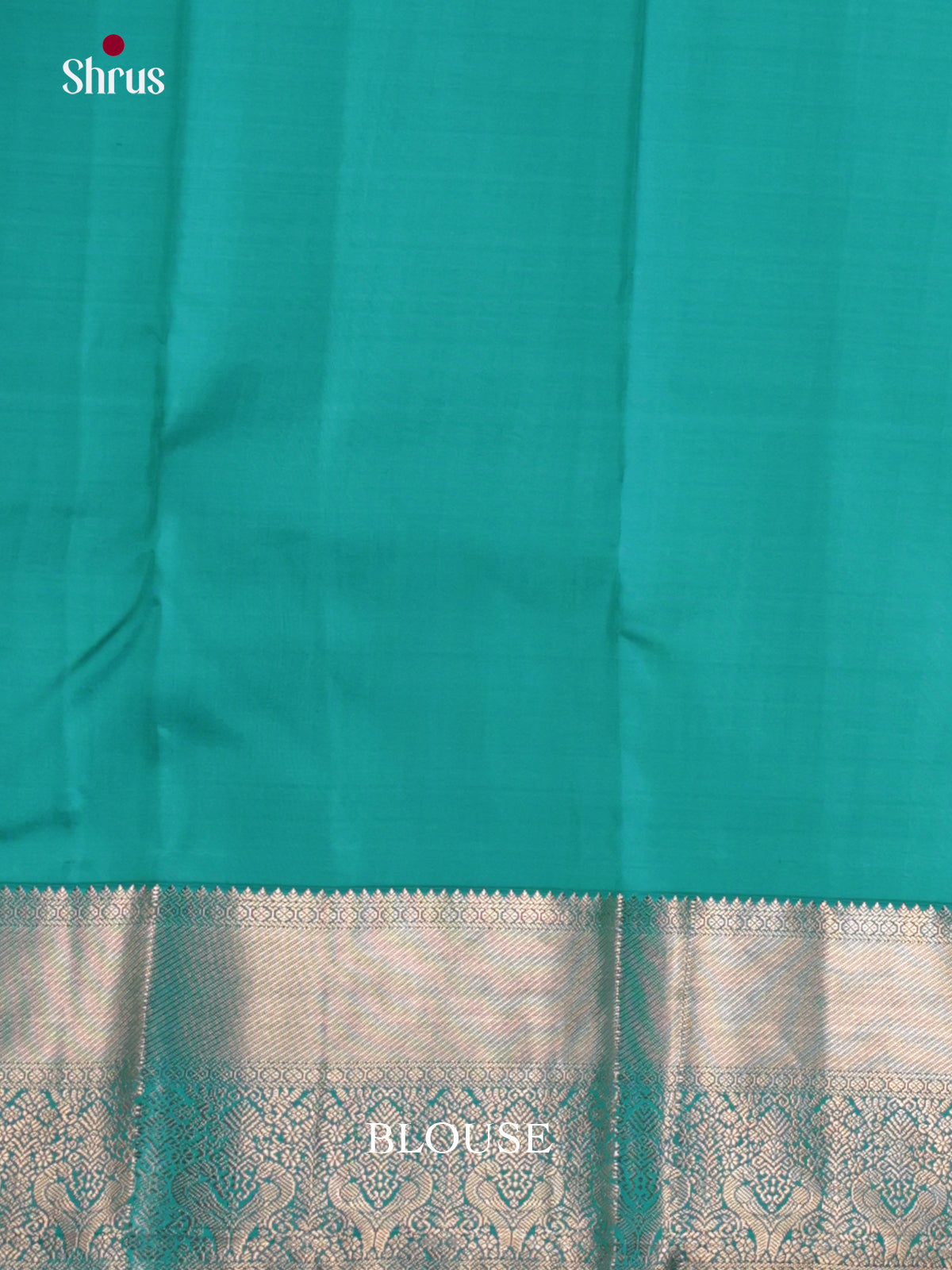 Elegant Royal Blue Bridal Saree With Floral Motifs & Teal Blue Pallu