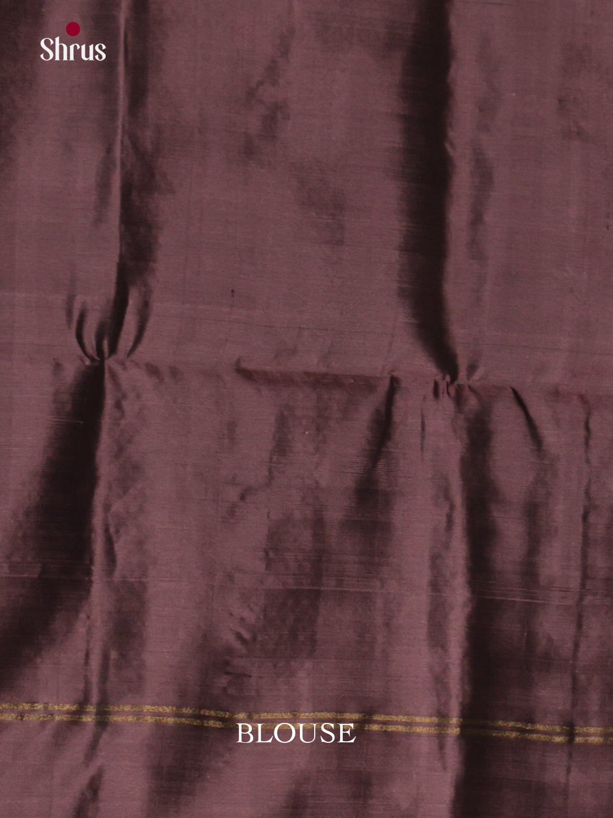 Majestic Brown Single Tone Soft Silk Saree with zari kolam motifs - Shop on Shrus.com