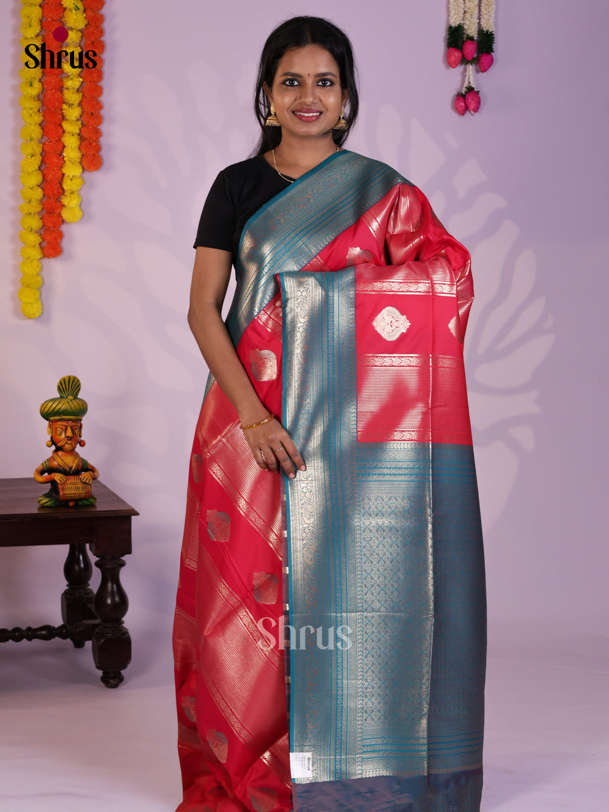 DLS18008 - Semi Softsilk Saree