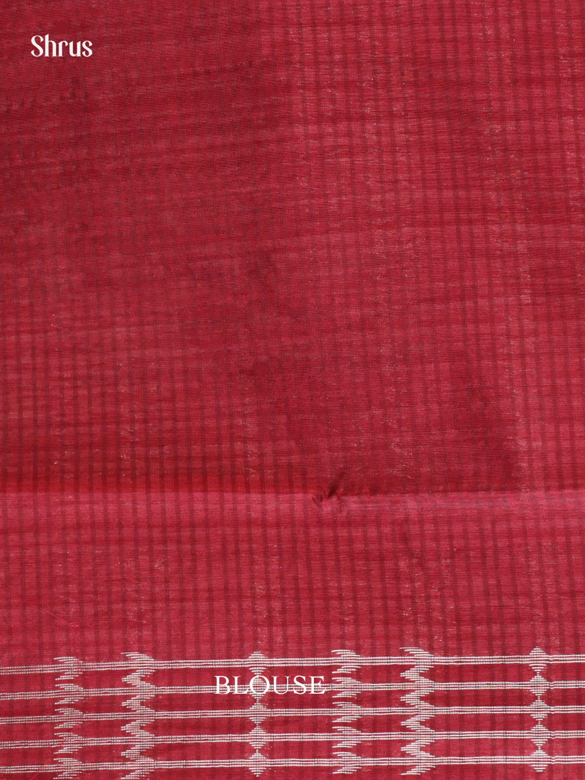 Maroon - Semi Jute Saree- DLS18113 - Shop on Shrus.com
