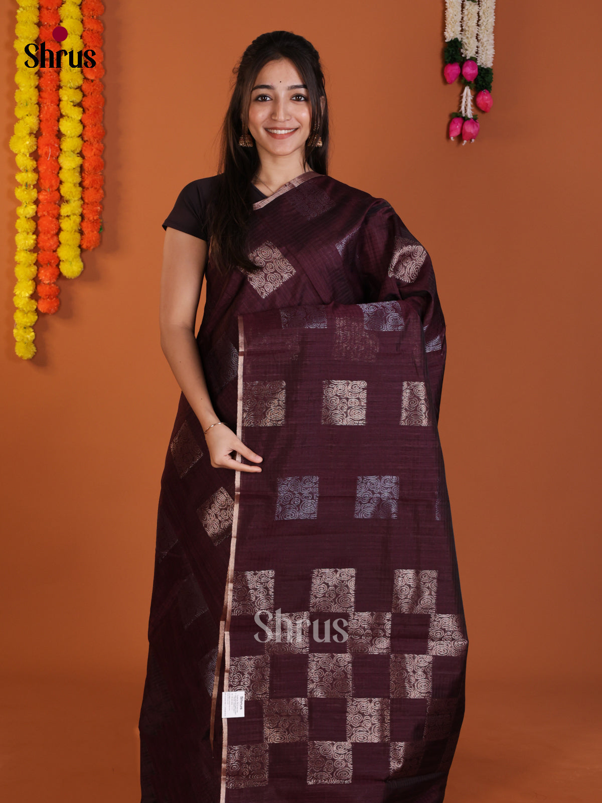 DLS19010 - Semi Jute Saree
