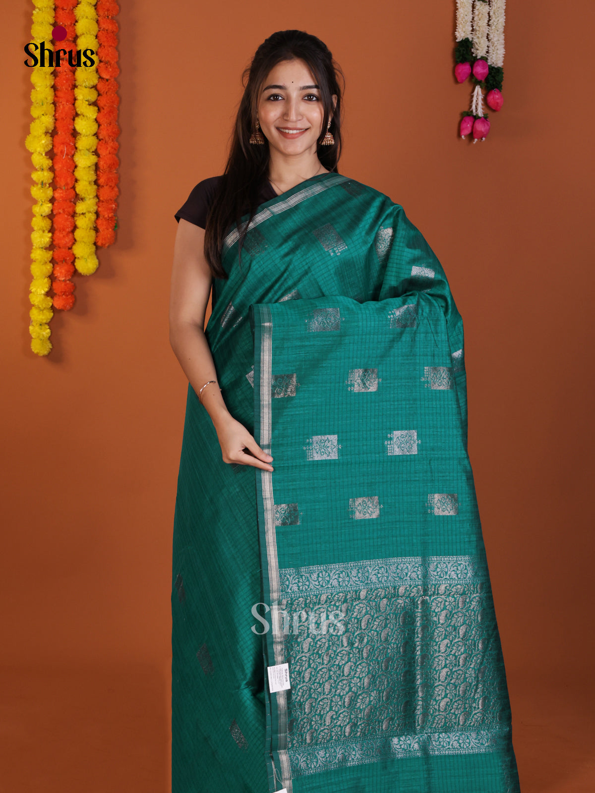 DLS19020 - Semi Jute Saree
