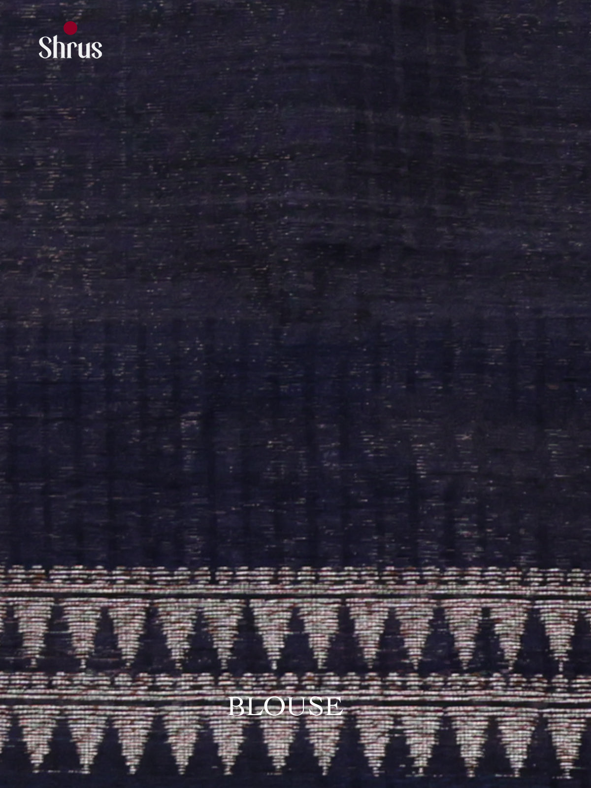 Blue - Semi Jute Saree-DLS19037