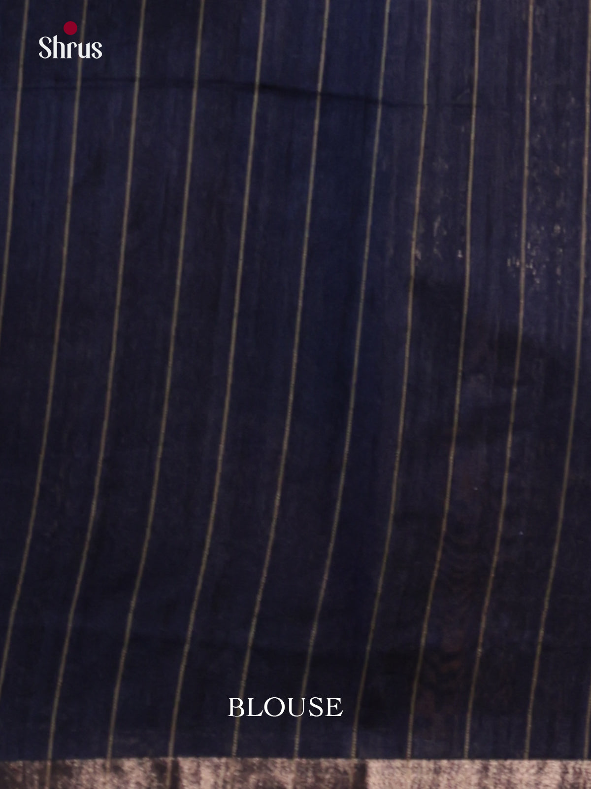 Blue - Semi Jute Saree -DLS19042