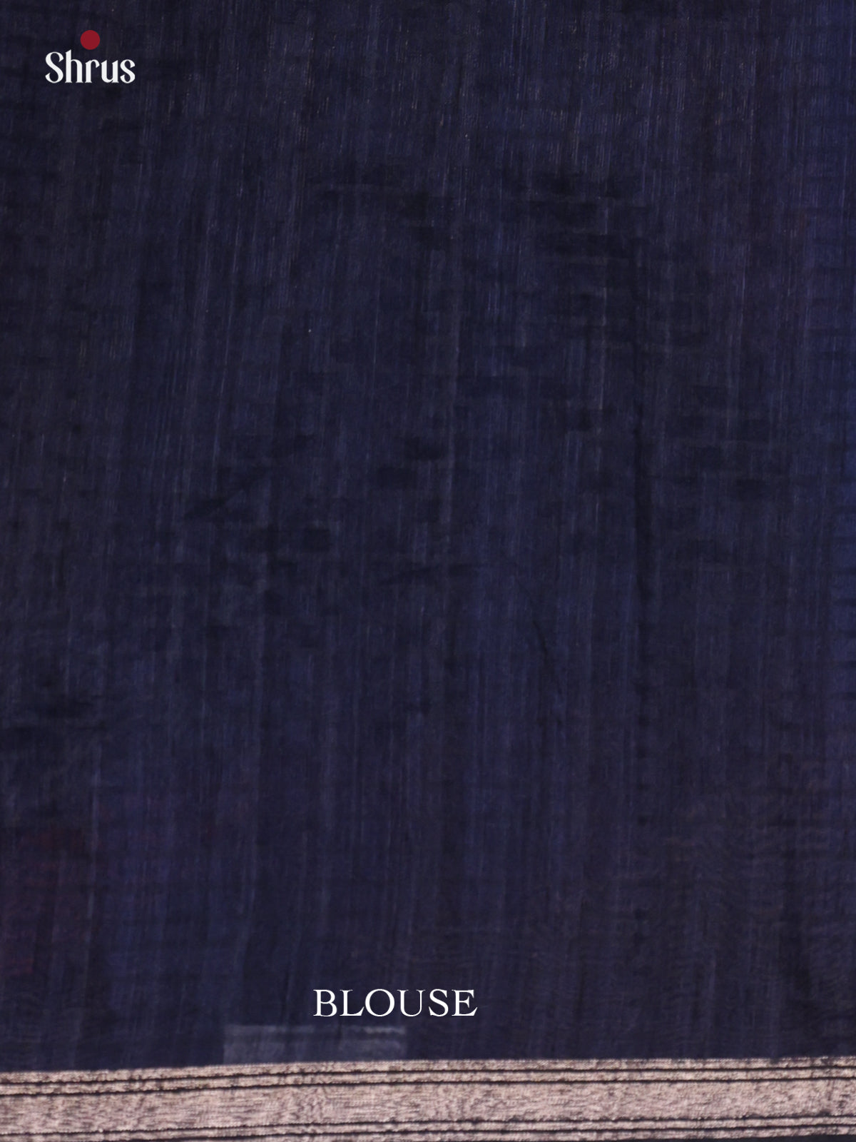 Blue- Semi Jute Saree- DLS19046 - Shop on Shrus.com